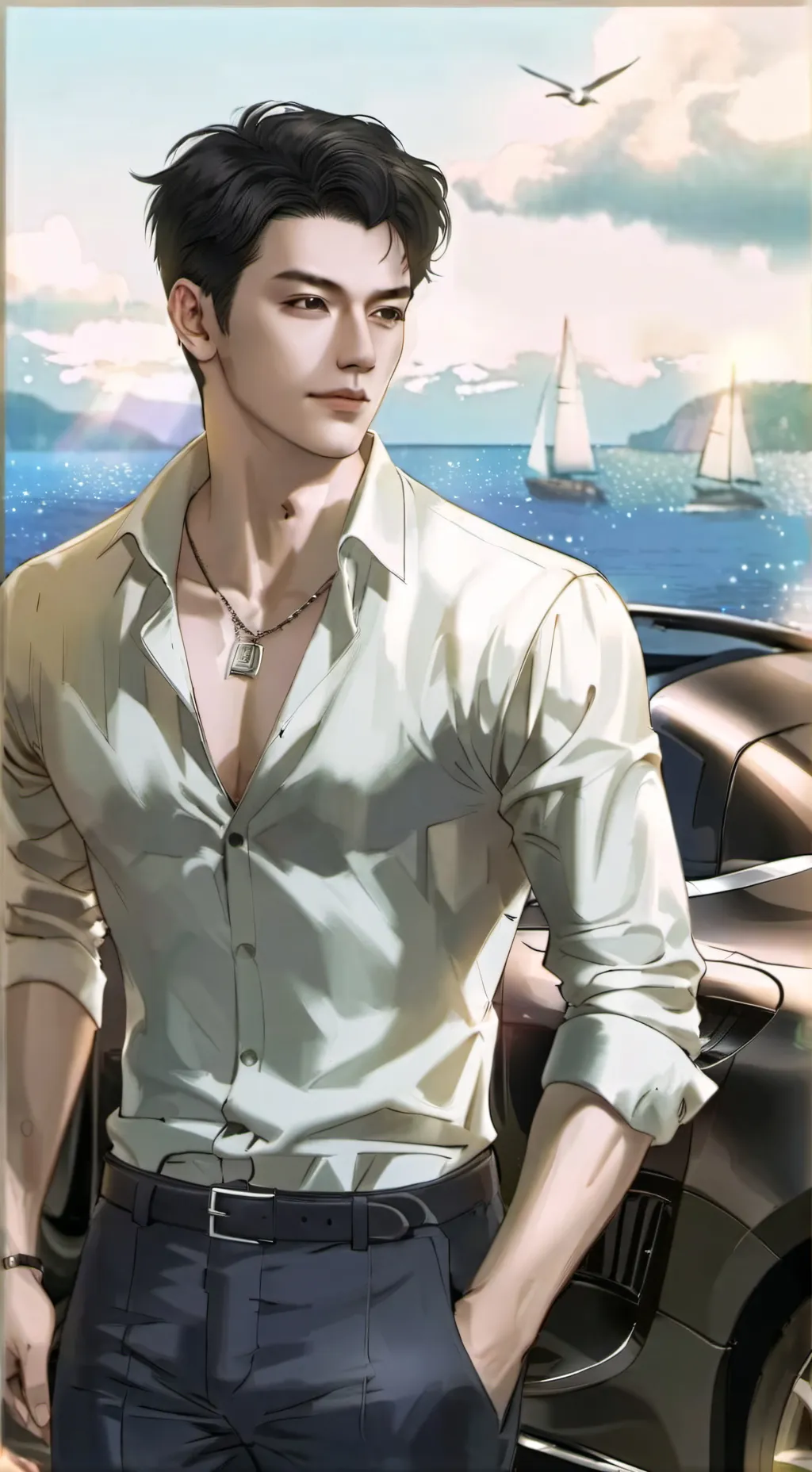 ai character: Дилан background