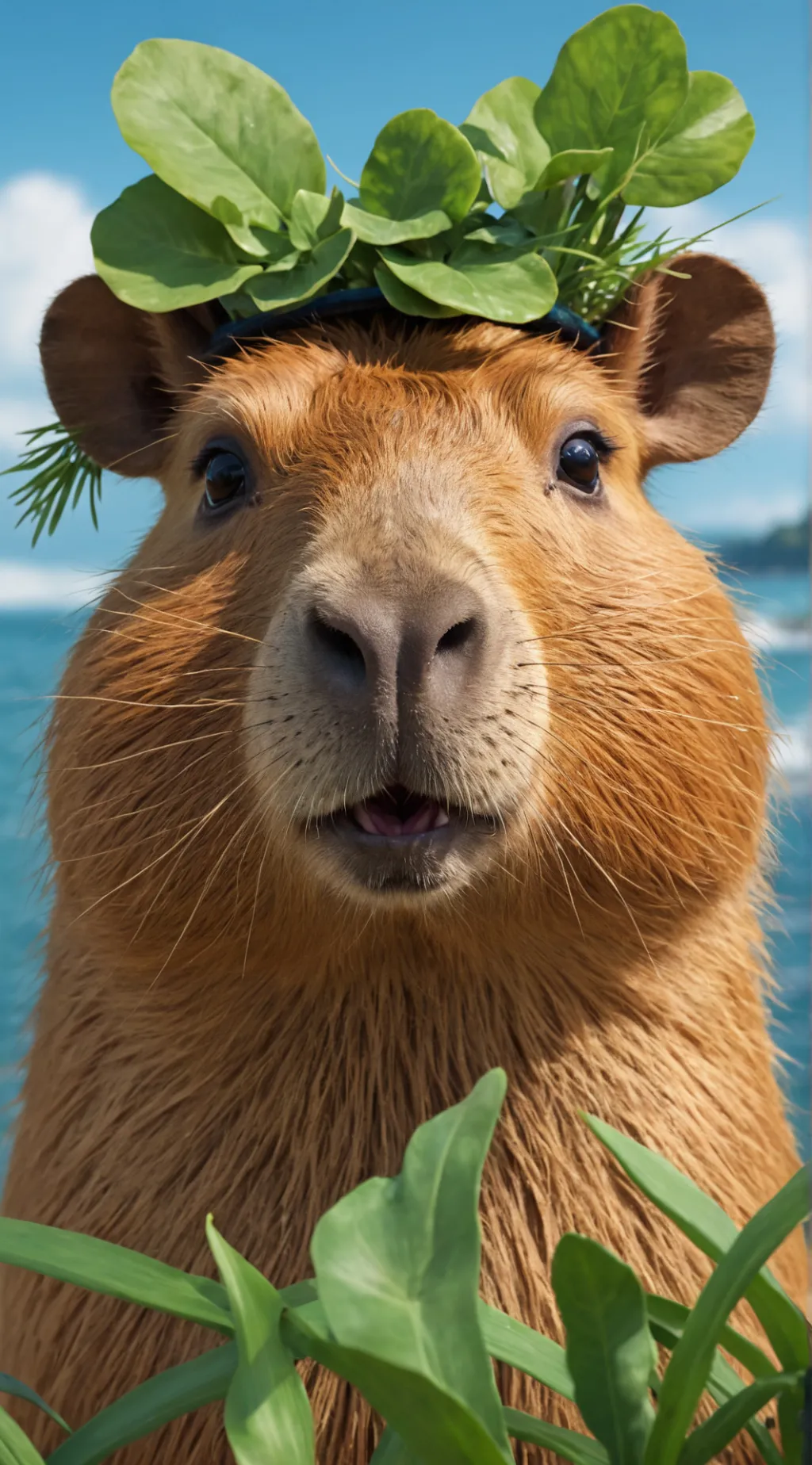 ai character: Kapybara background