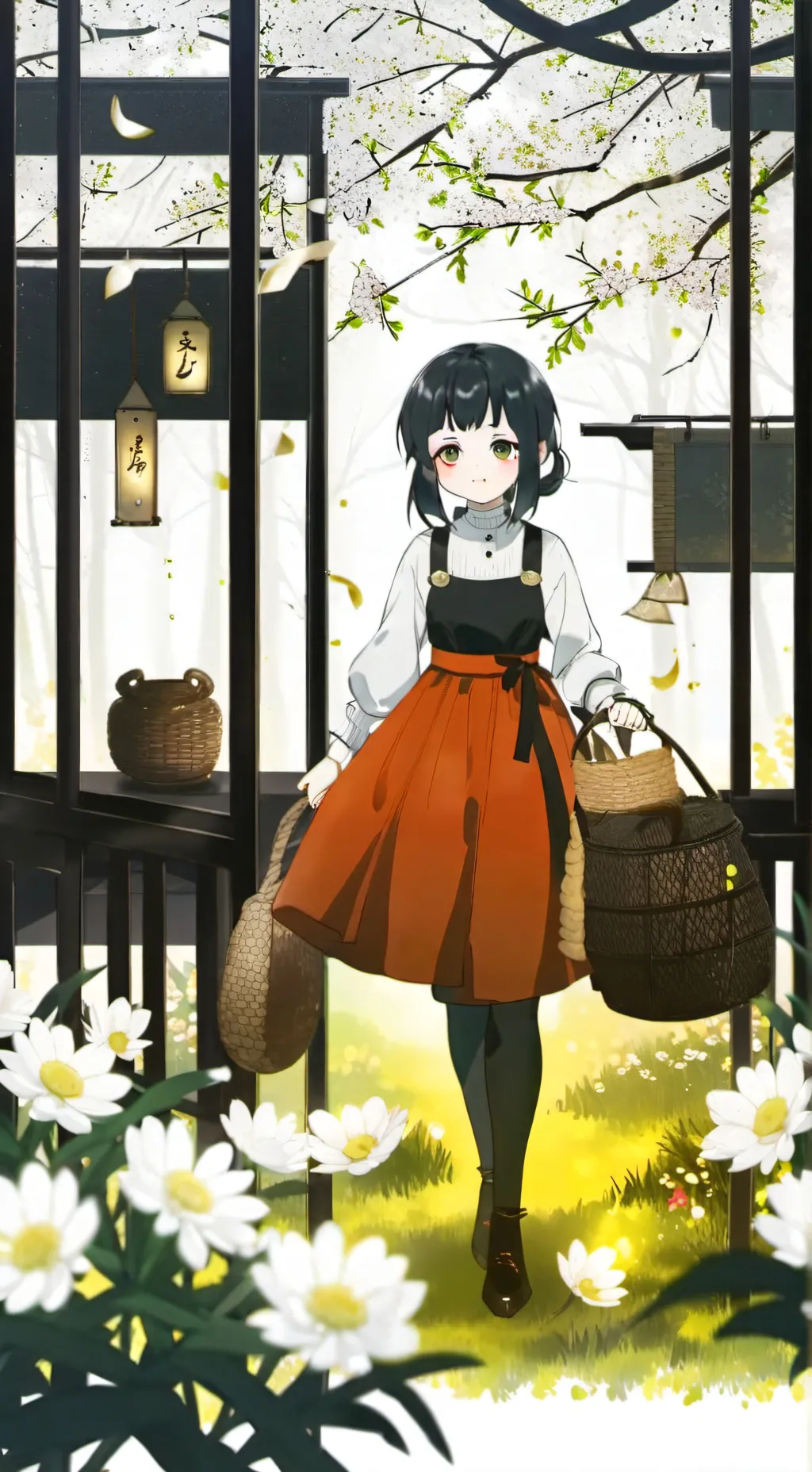 ai character: nose★ background
