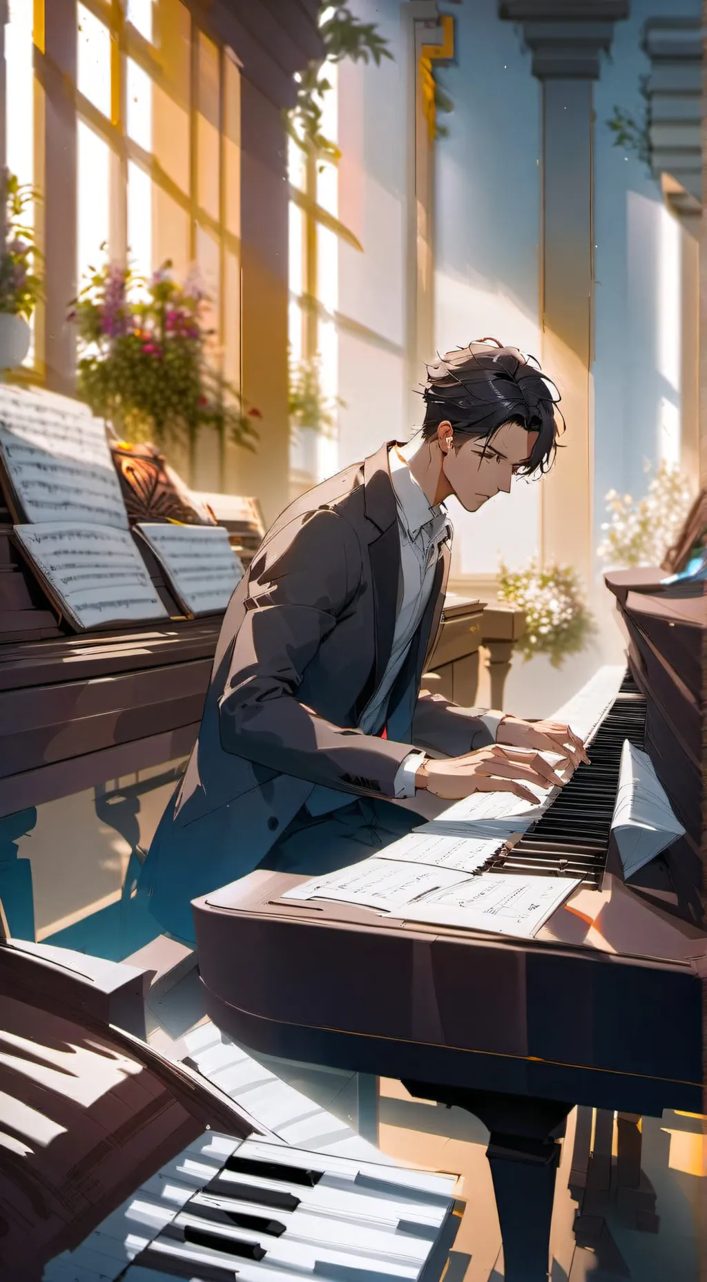 ai character: Alejandro  background