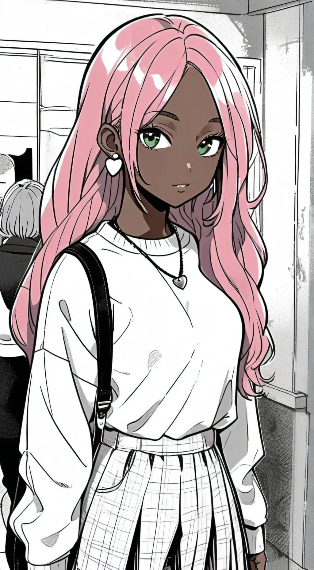 ai character: SSS school!! background