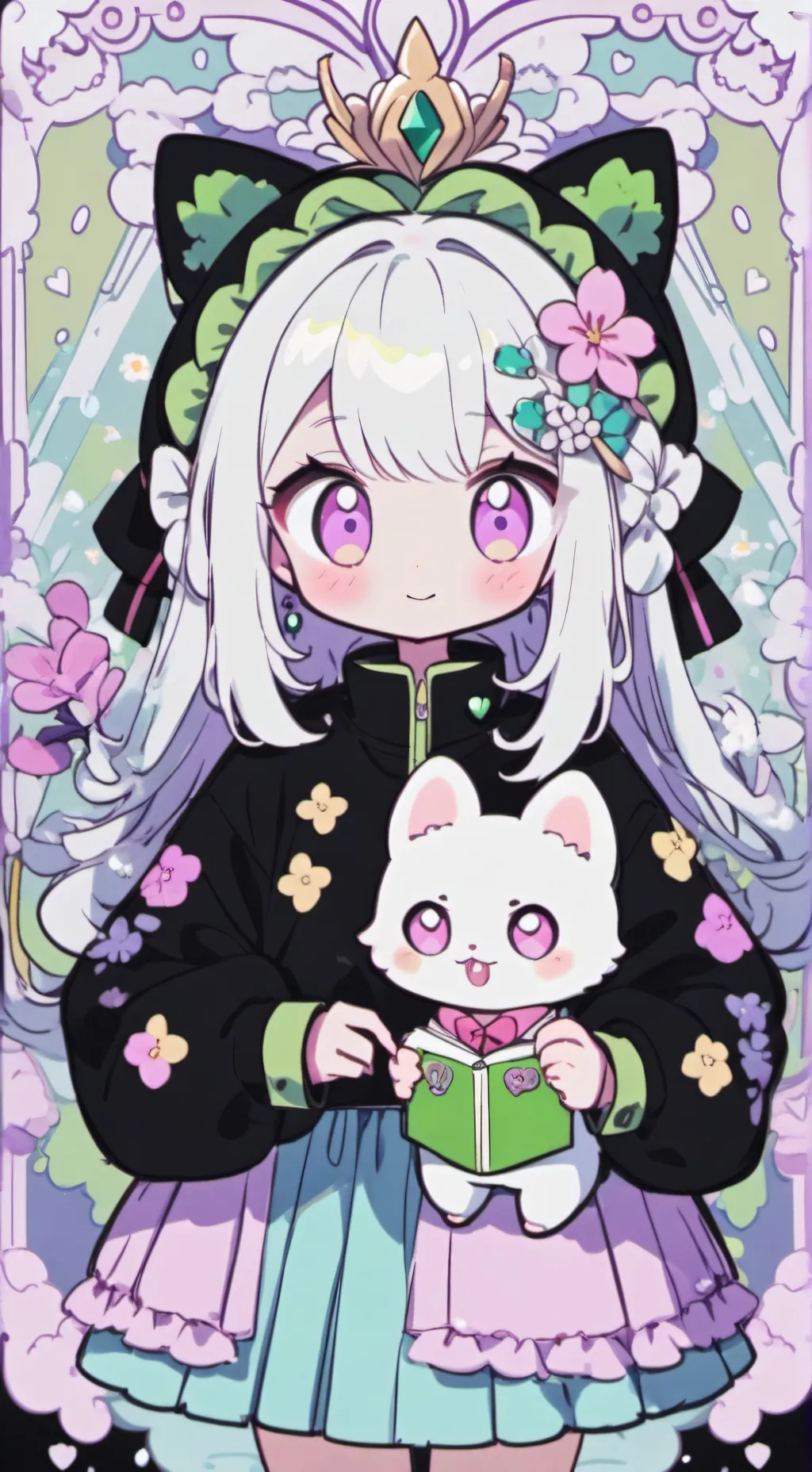 ai character: Даша background