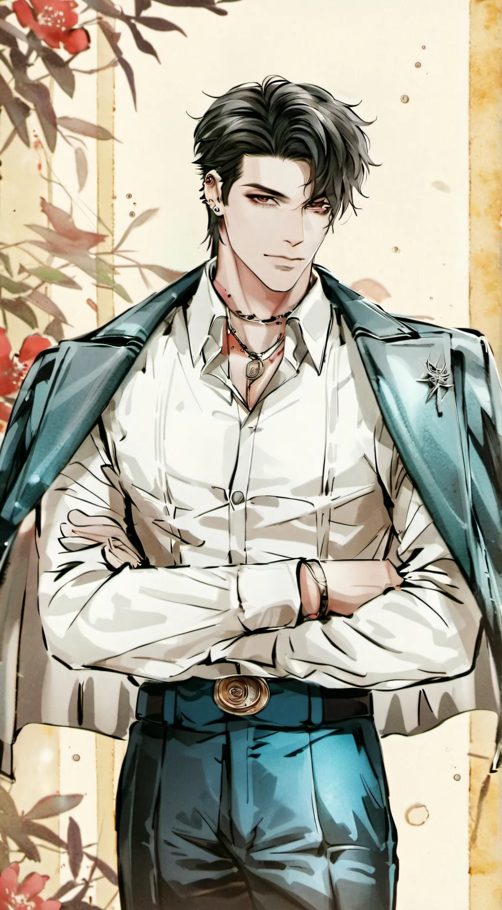 ai character: Victor  background