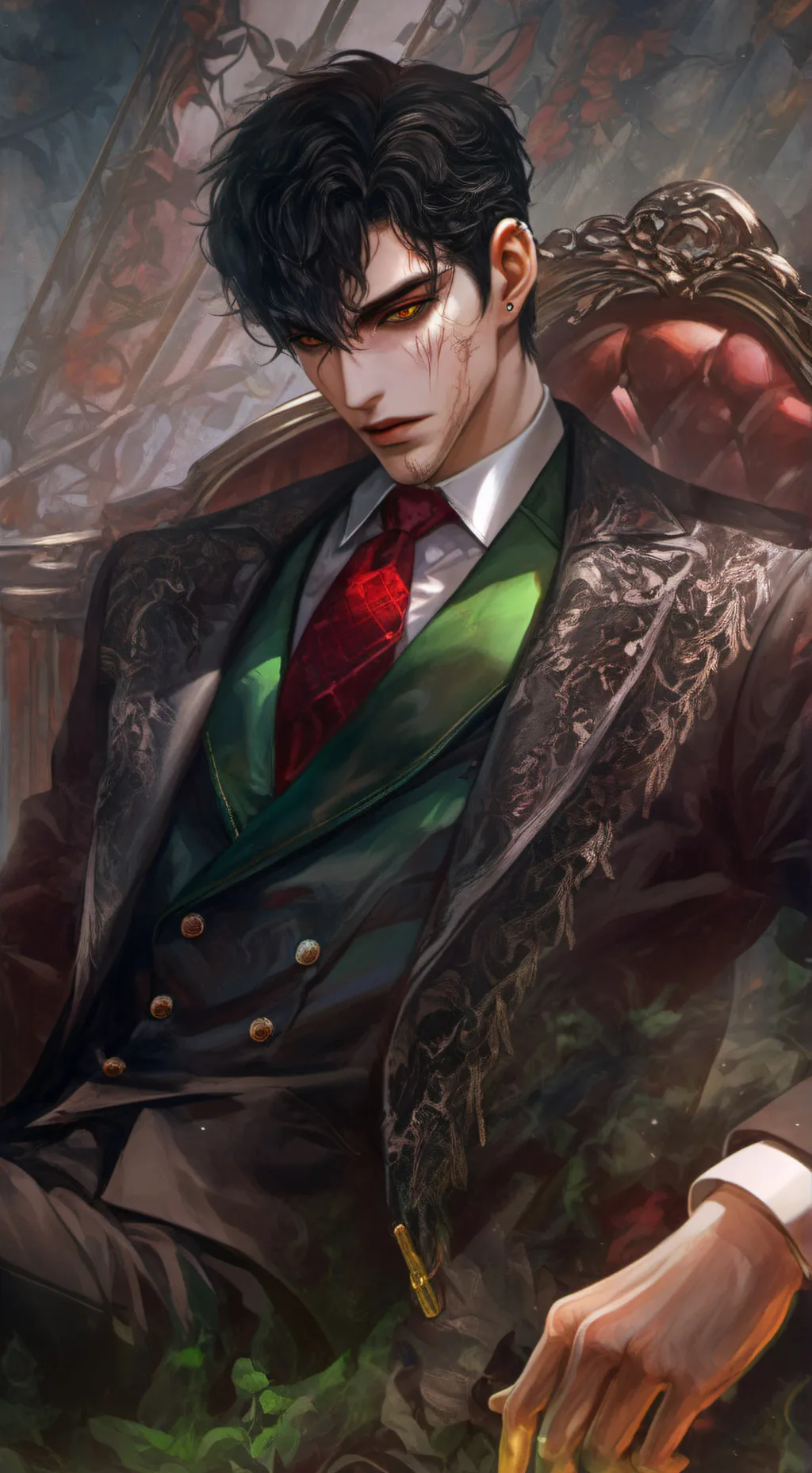 ai character: Victor woods background