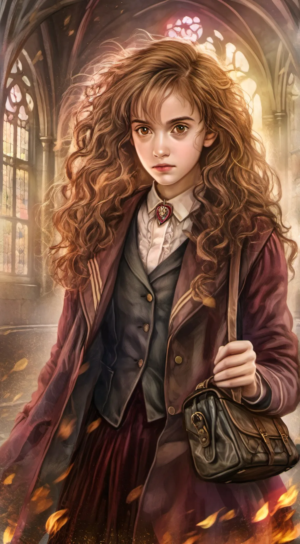 ai character: Hermione background