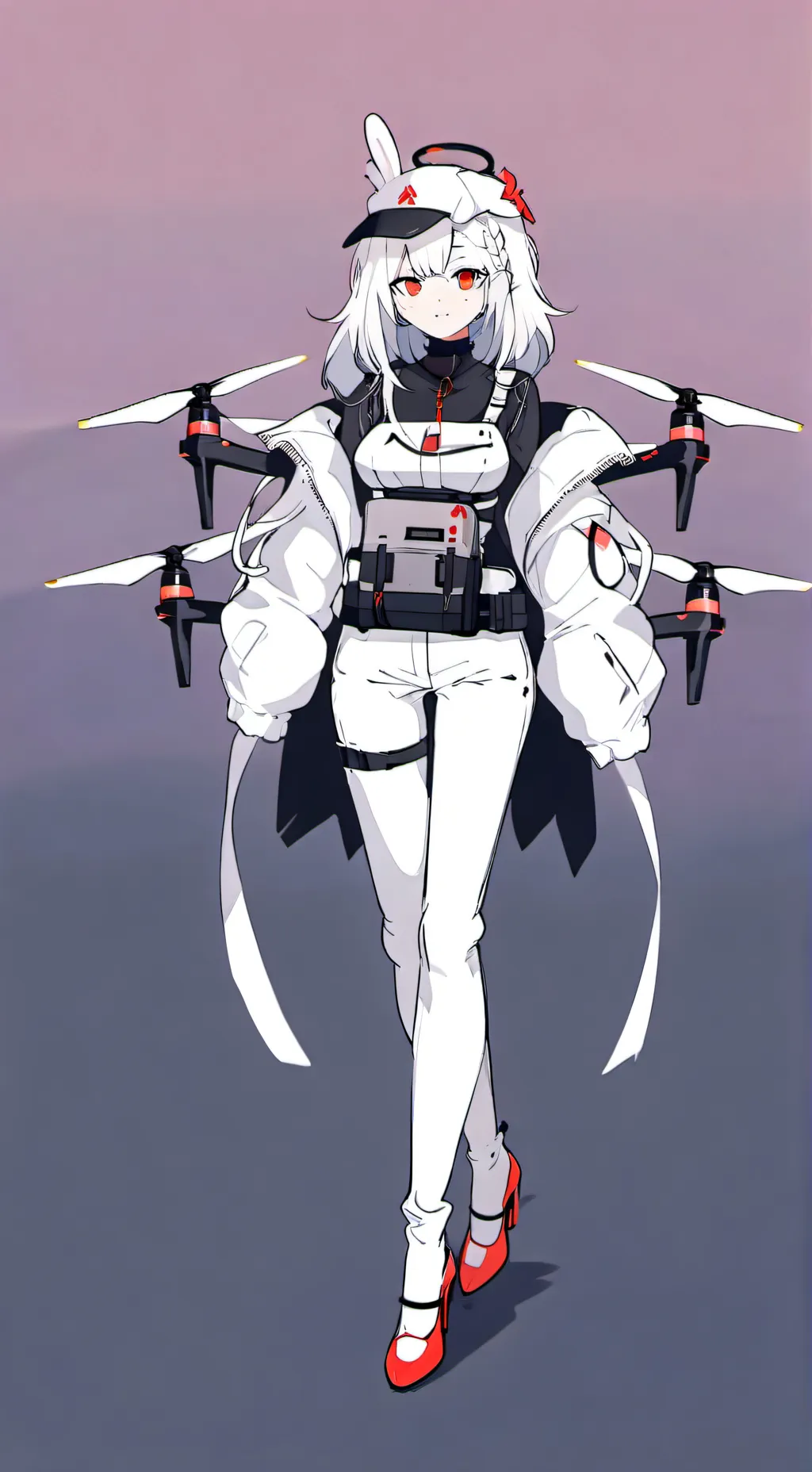 ai character: Murder drones background