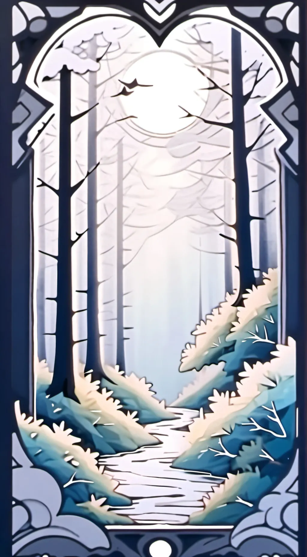 ai character: panda 🐼✨ background