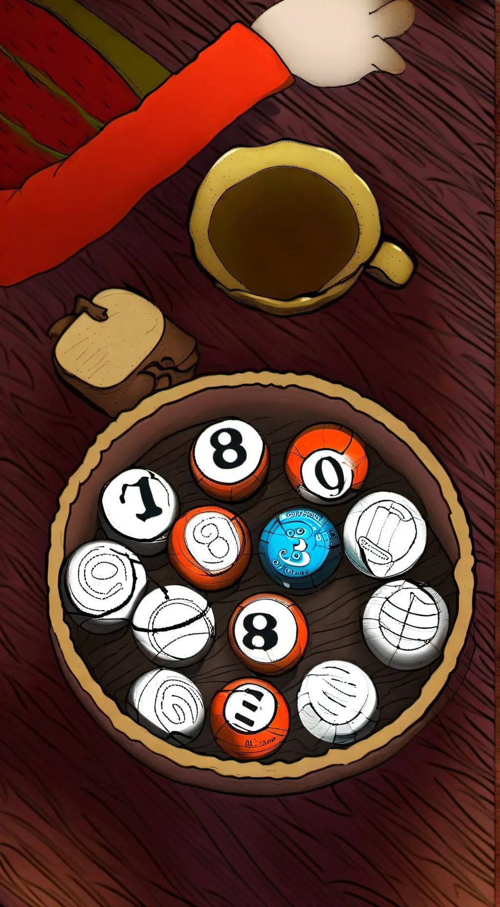 ai character: familia de rodger background