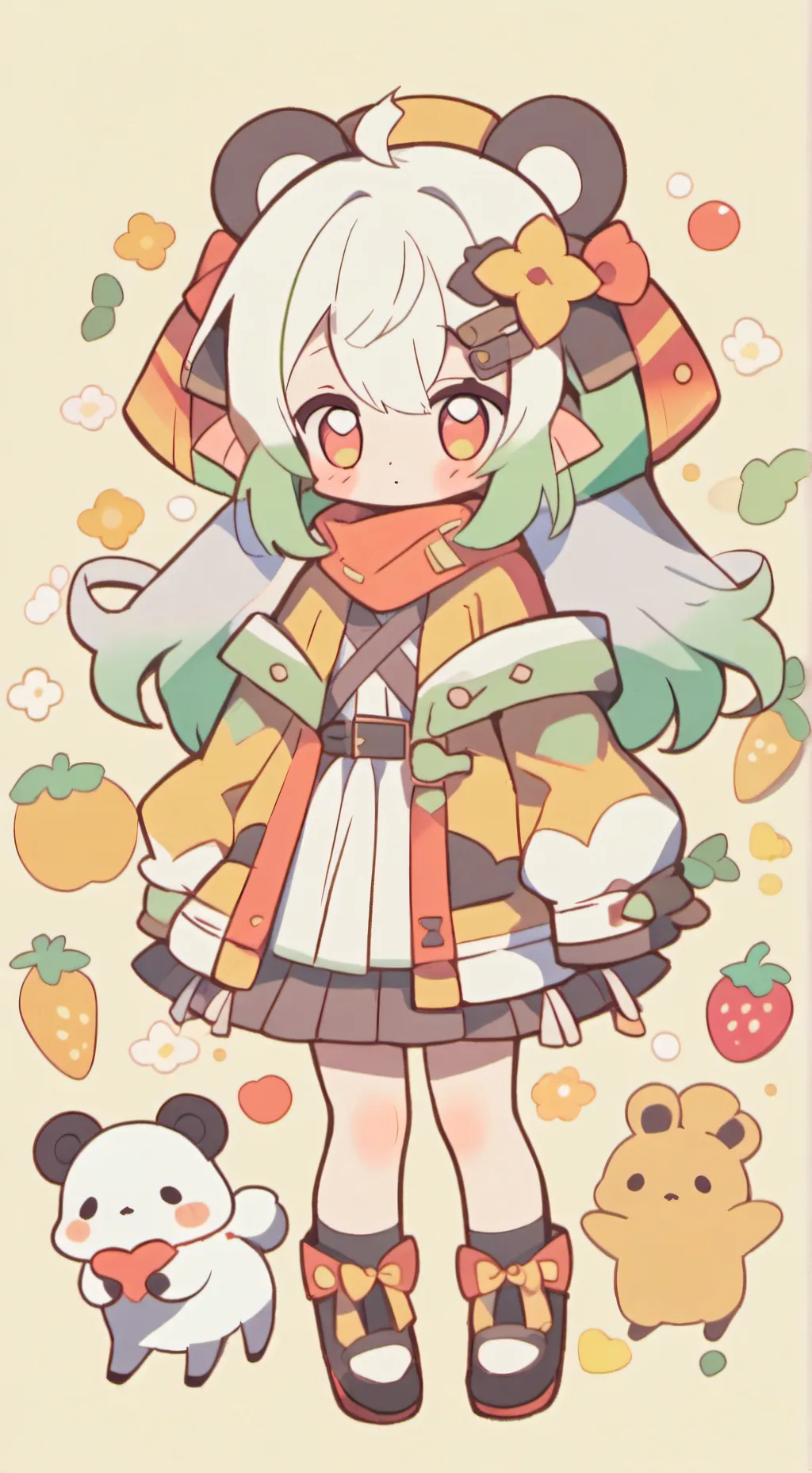 ai character: fpeʕ·ٹ·ʔ background