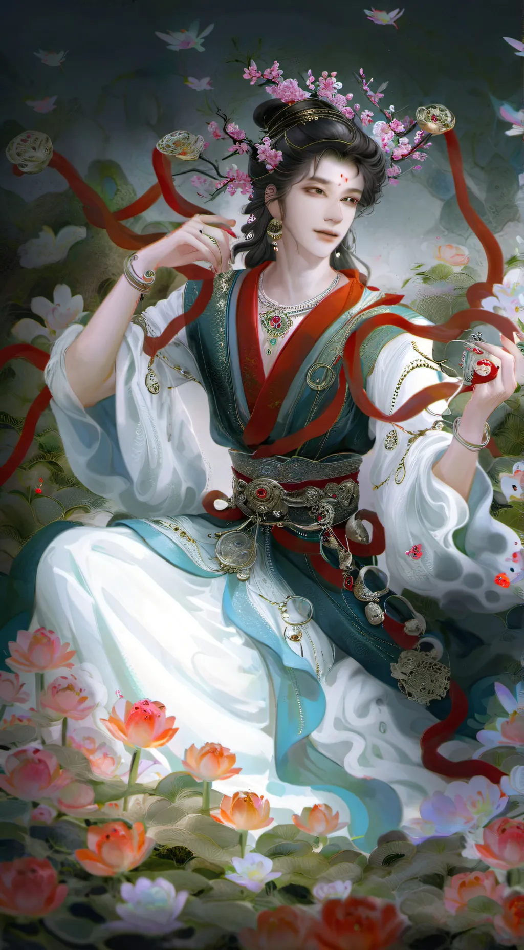 ai character: kny  background