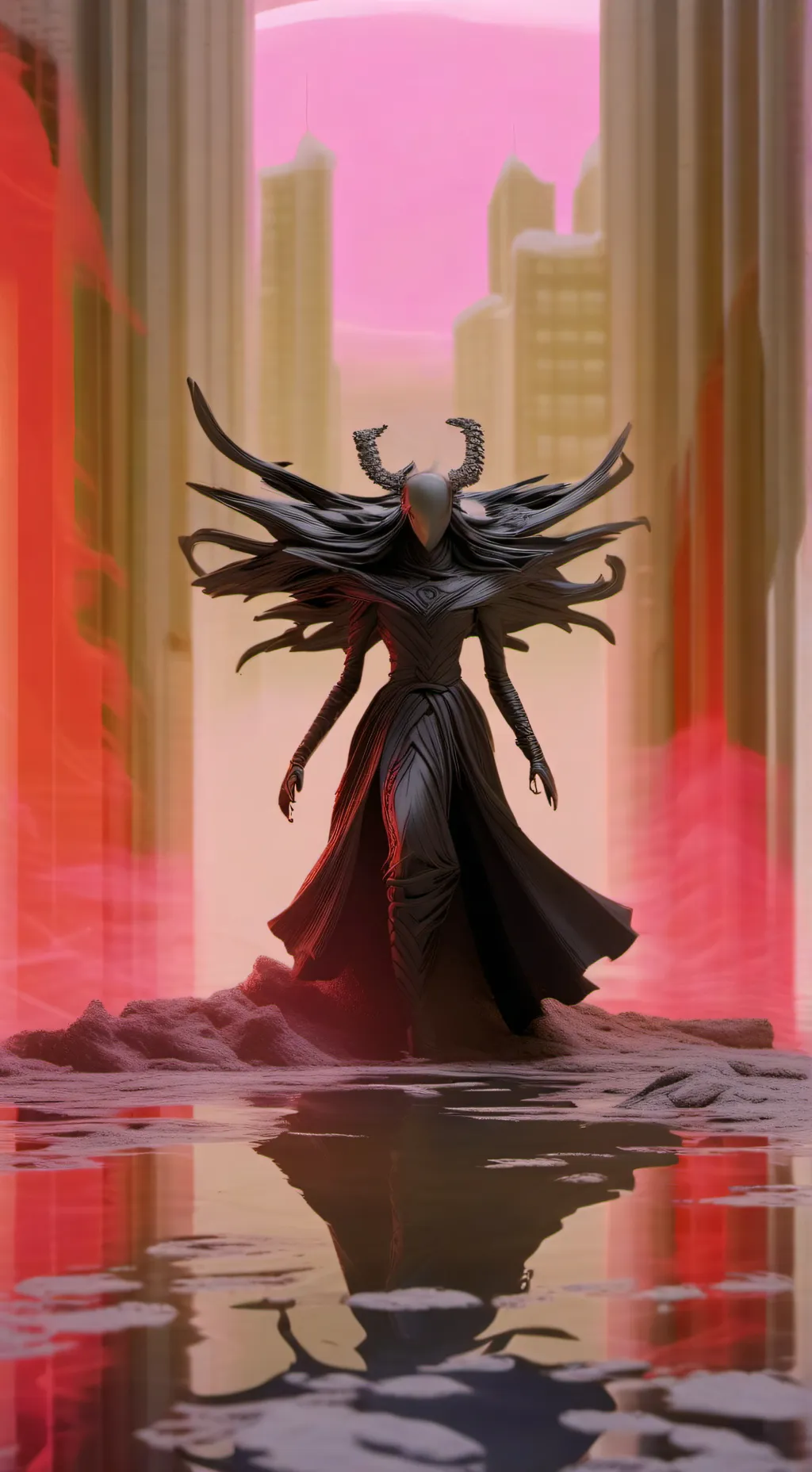 ai character: Voidia background