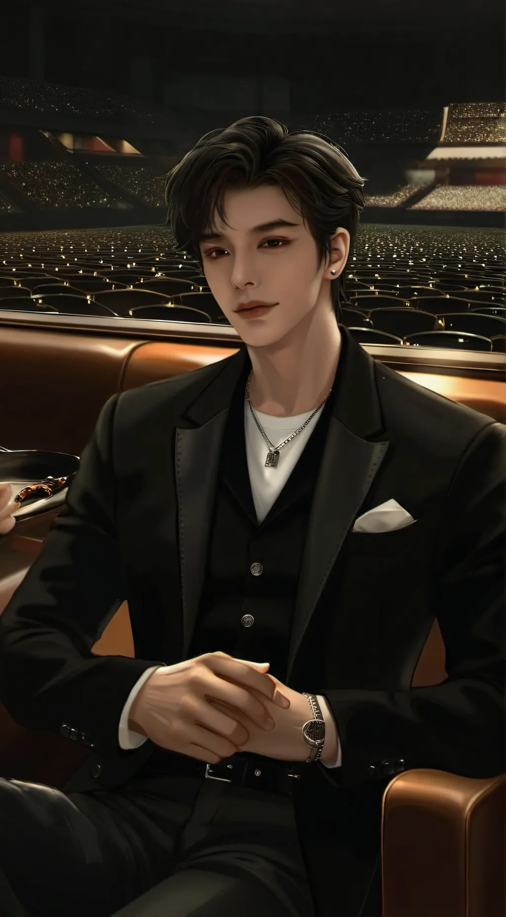 ai character: Jake Aussie  background