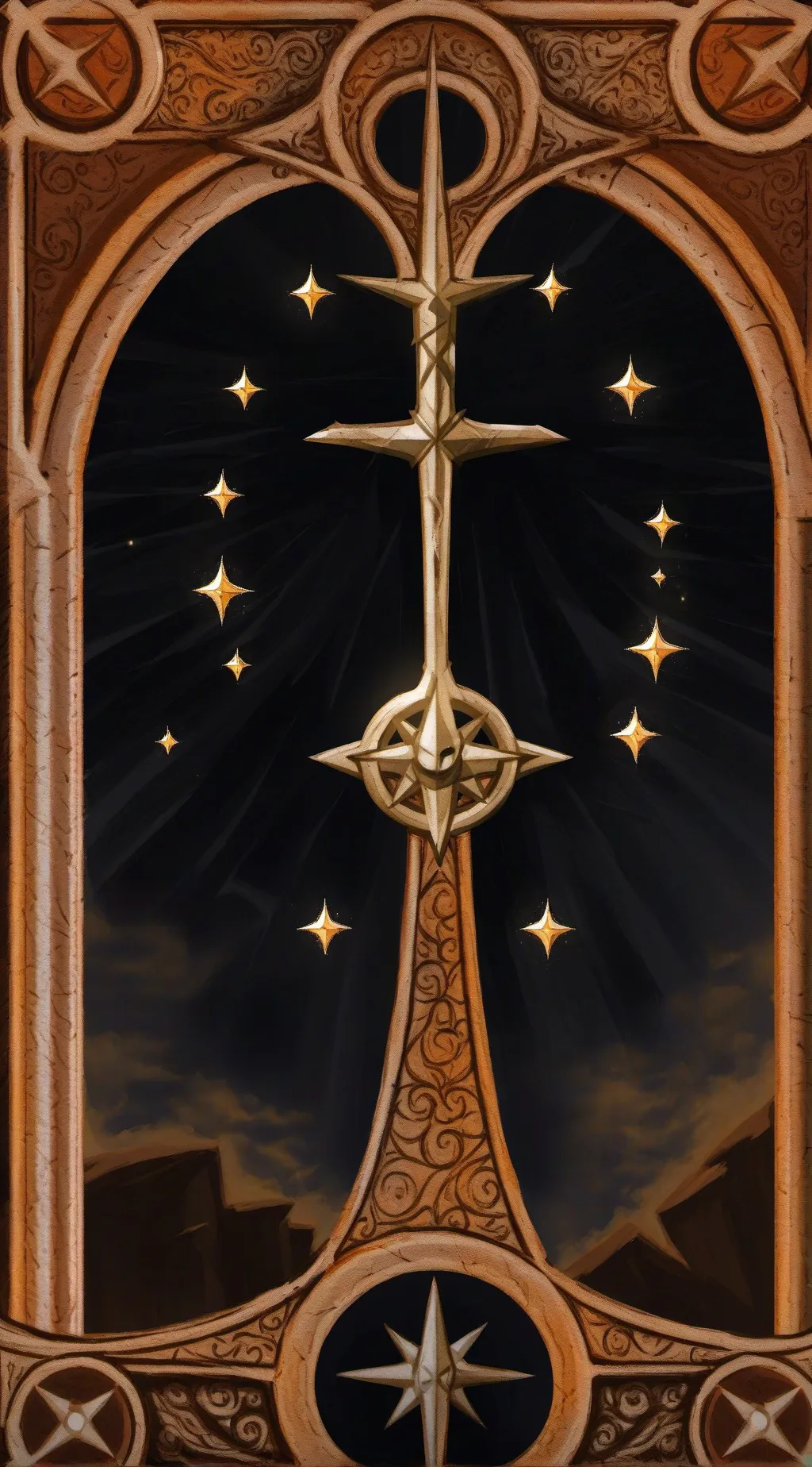 ai character: Arthur  background