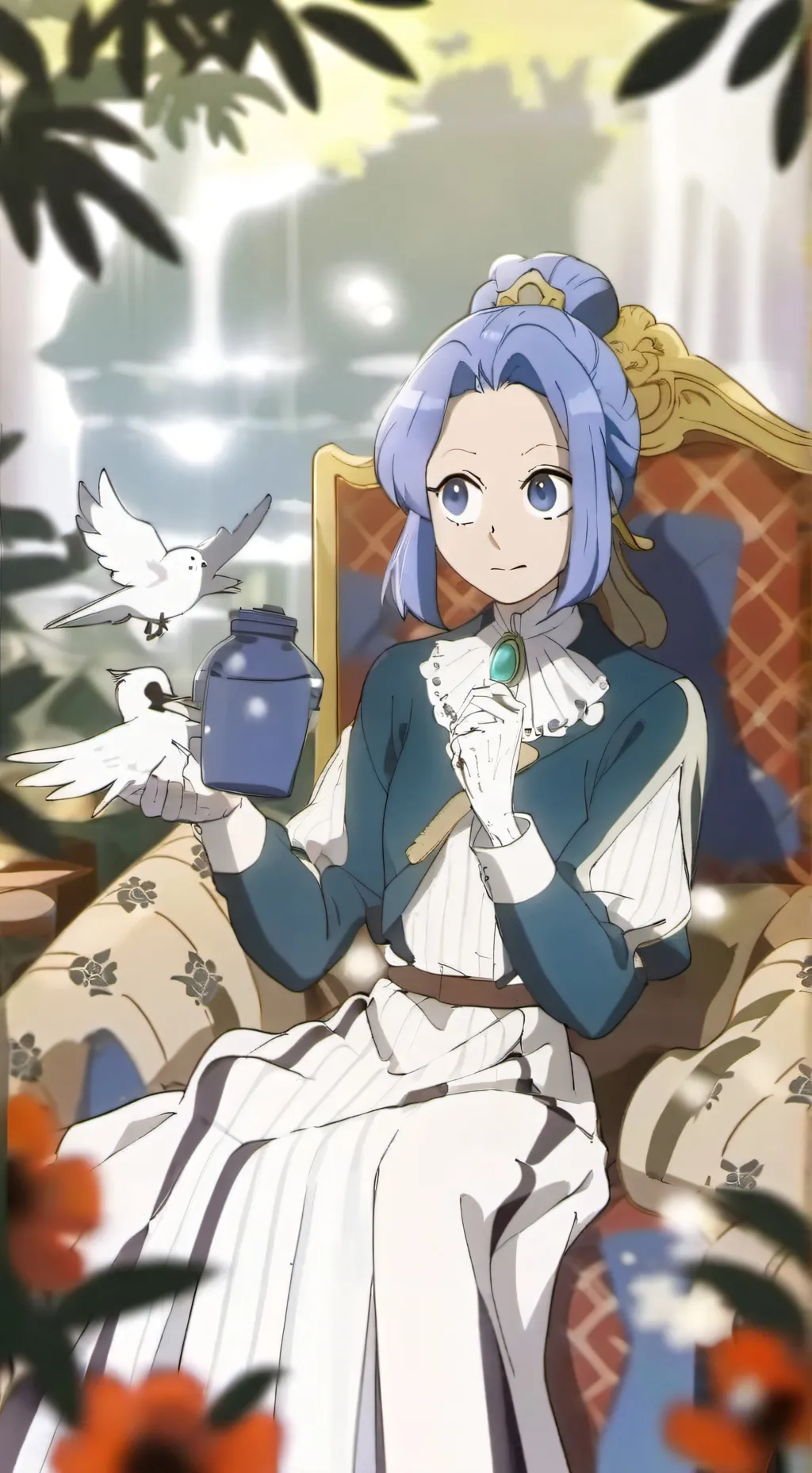 ai character: fruitcake angst background