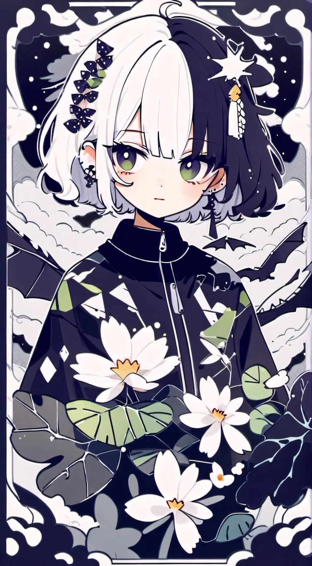 ai character: Zip background