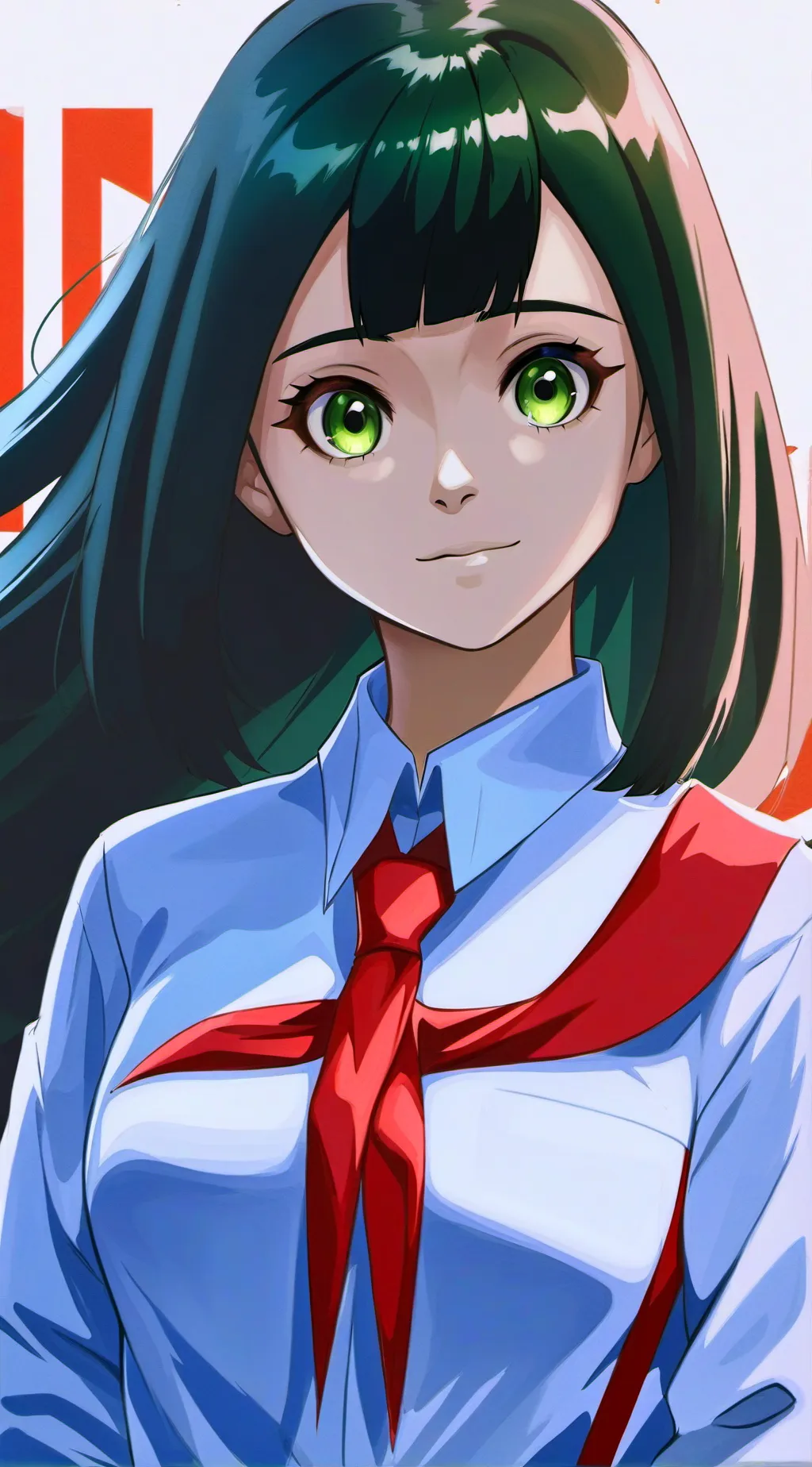 ai character: deku background