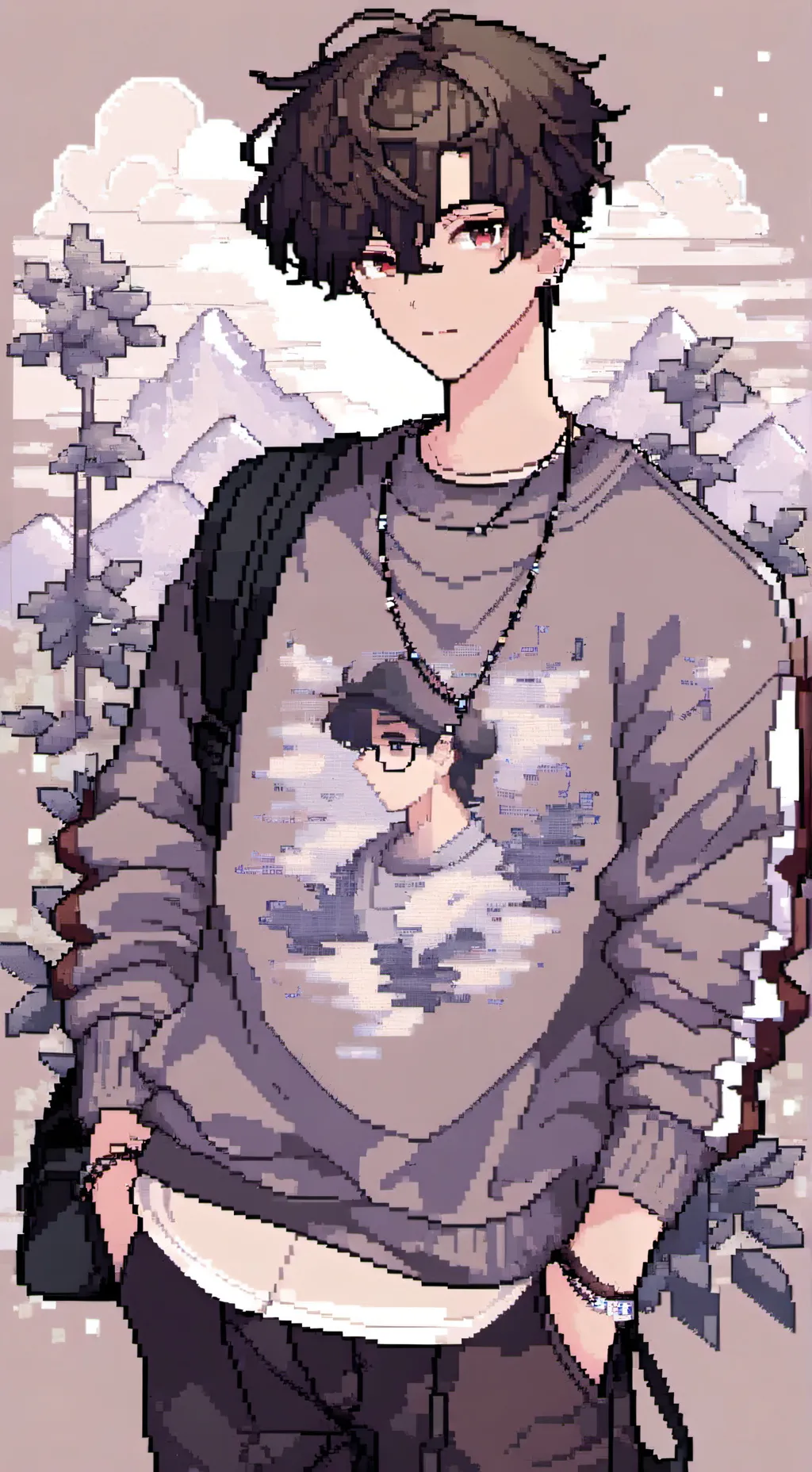 ai character: Nate. background