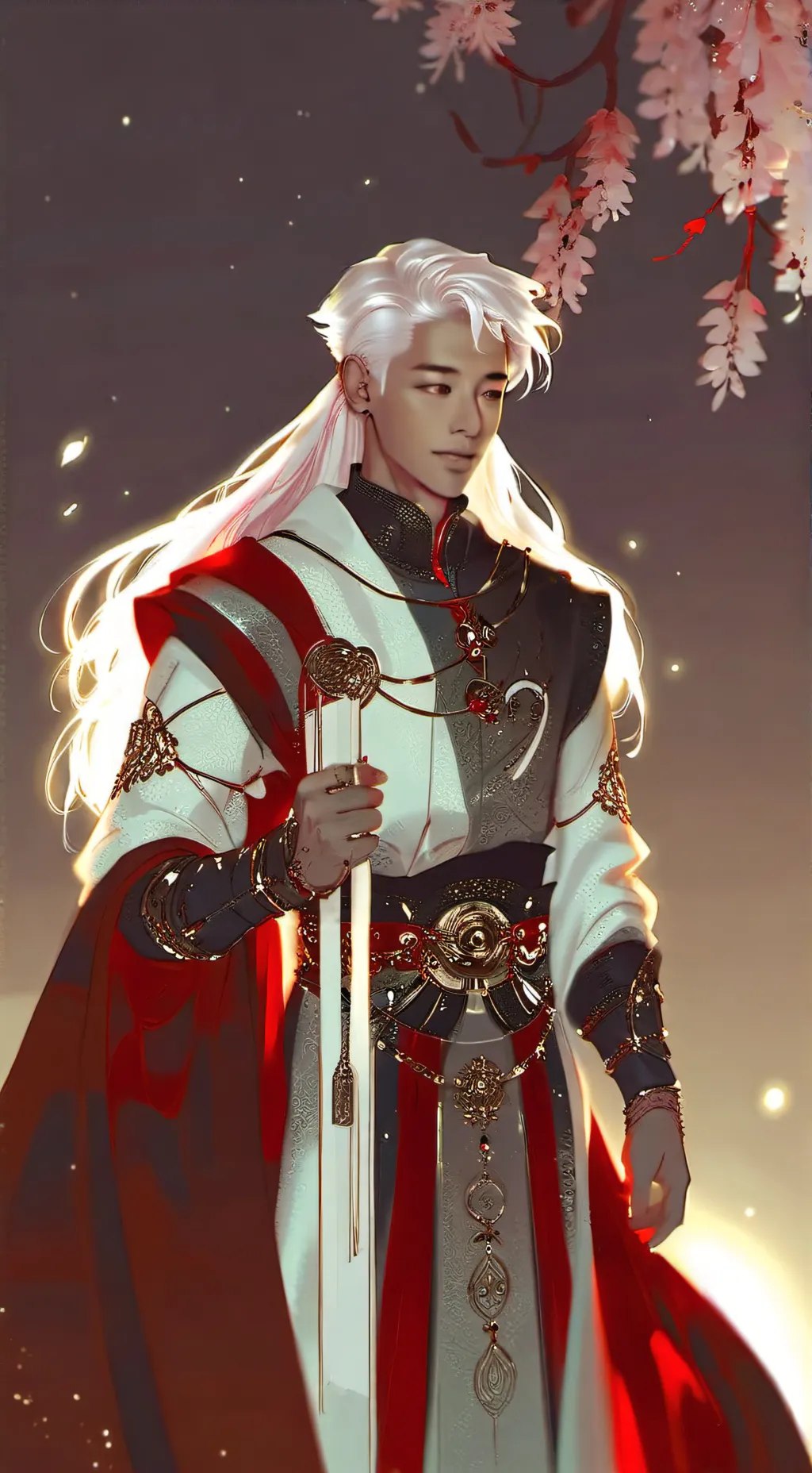 ai character: justine background