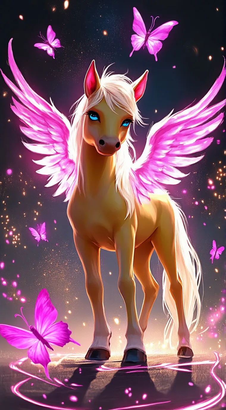 ai character: flattershy background