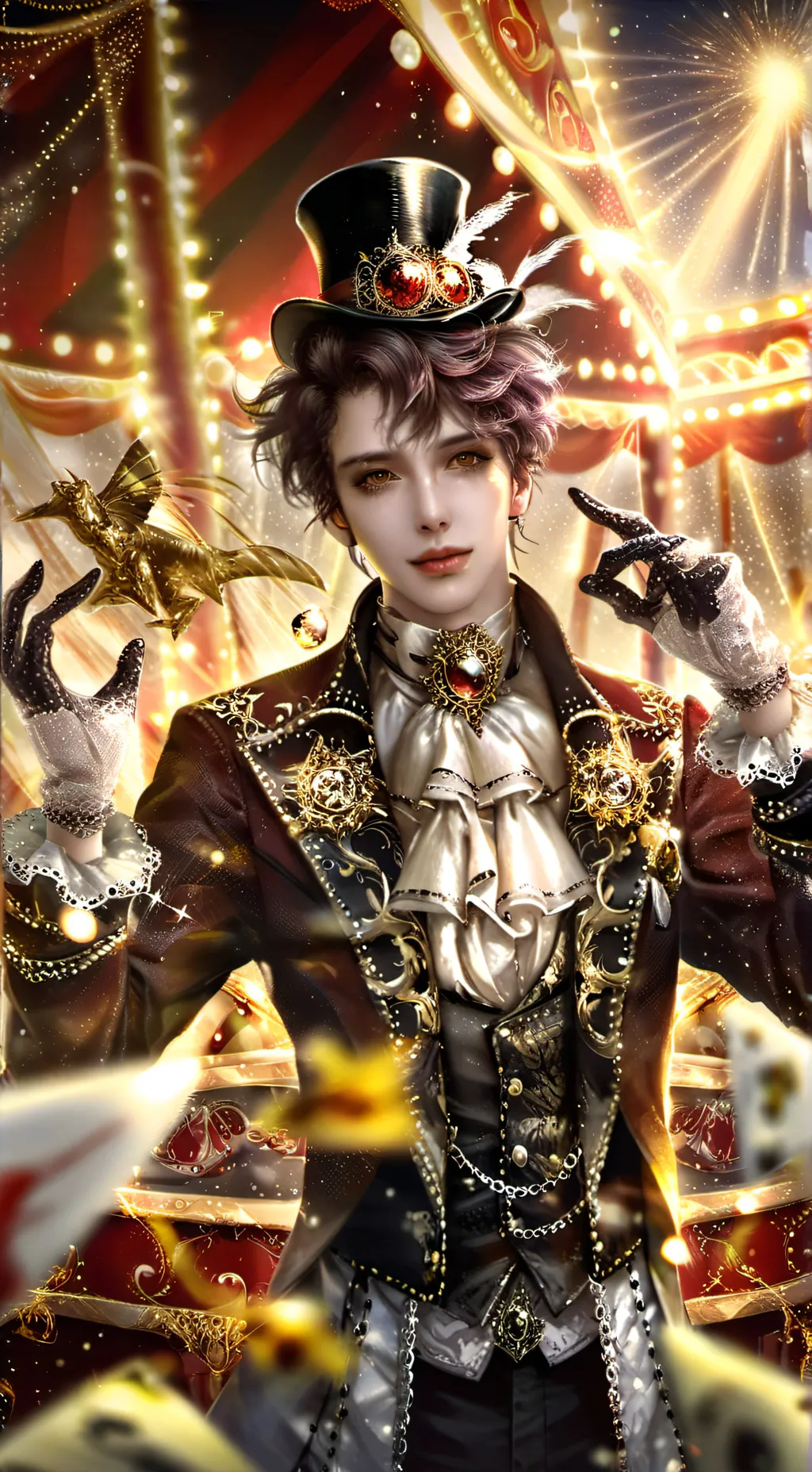 ai character: TADC background