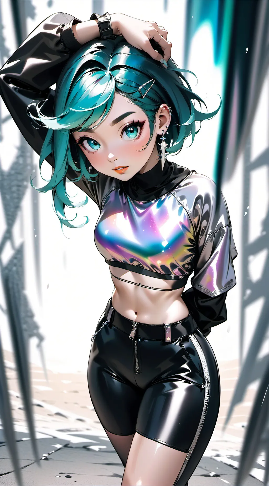 ai character: bugged navel gf 8 background