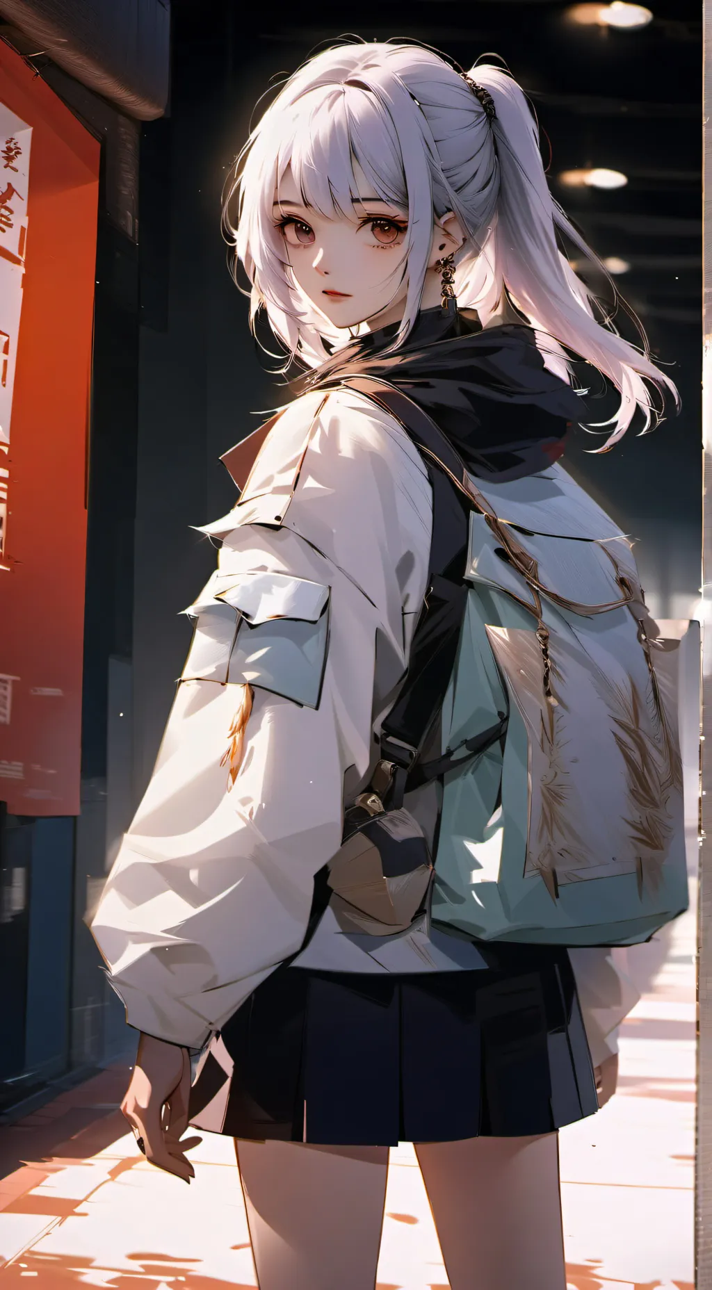 ai character: LOV new hideout background