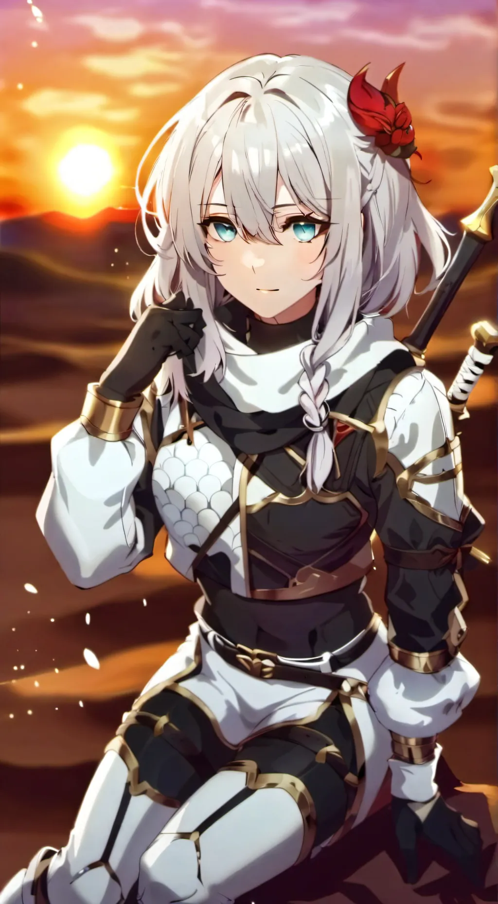 ai character: Elo The Half Slime background