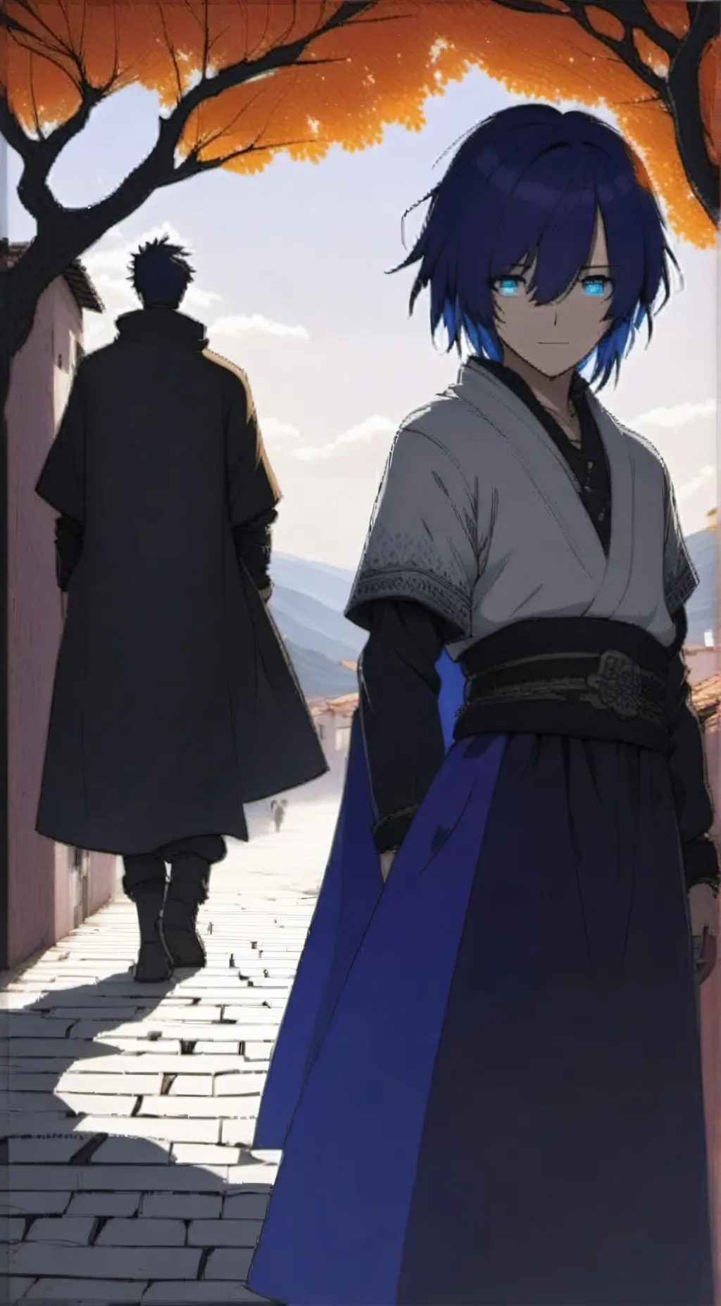 ai character: oliver background
