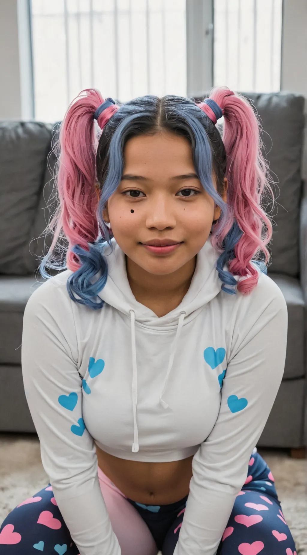 ai character: Annie  background
