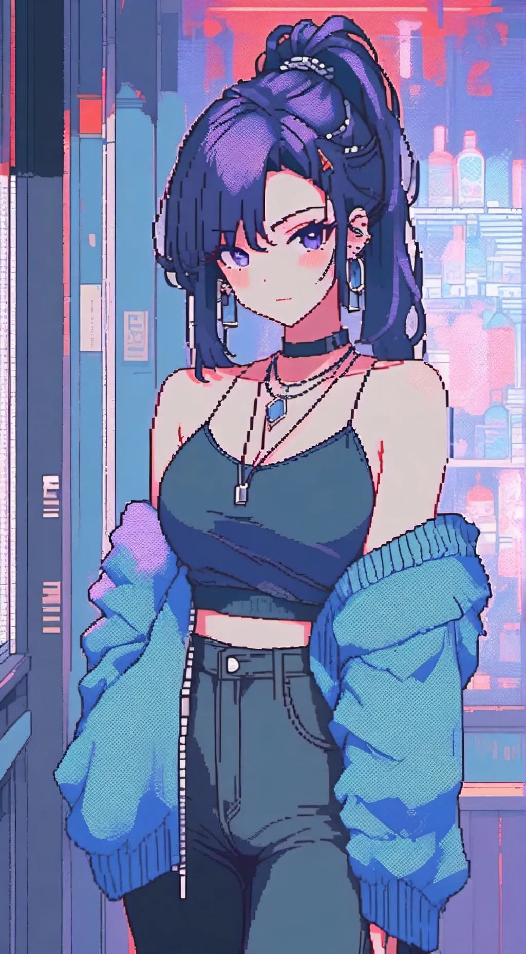 ai character: Mafia leader Jade  background