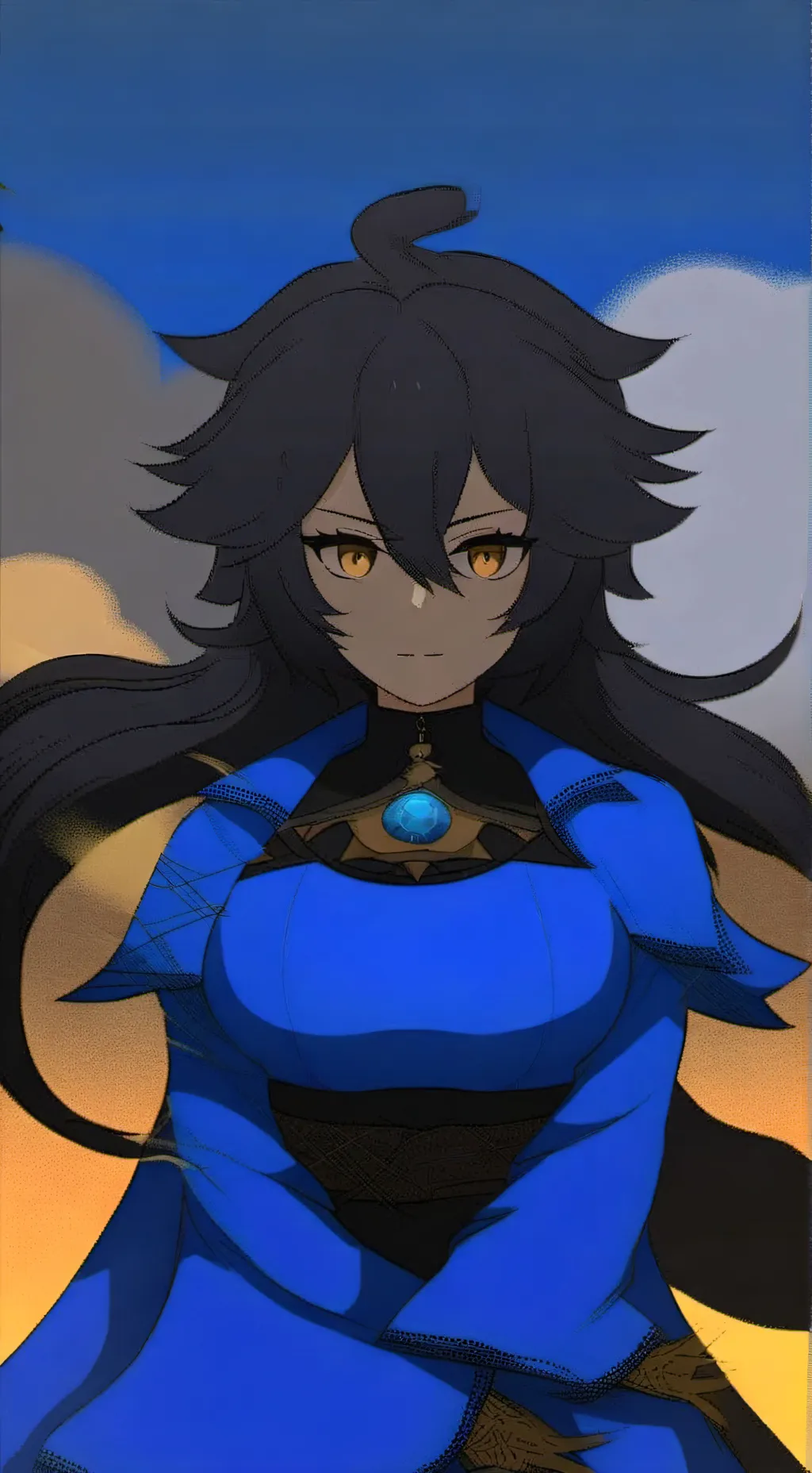 ai character: Victoria  background