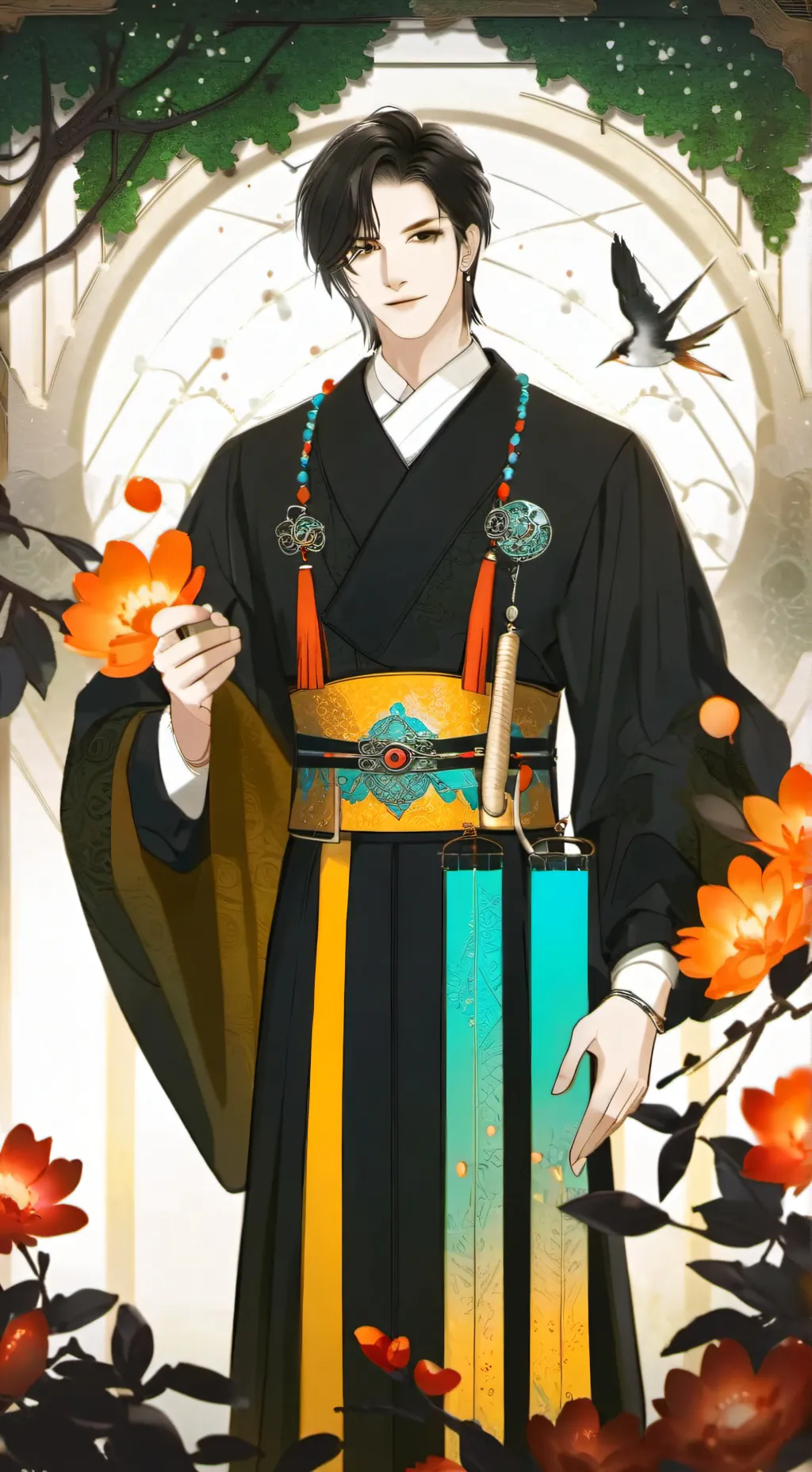 ai character: *~Felix Andre~* background