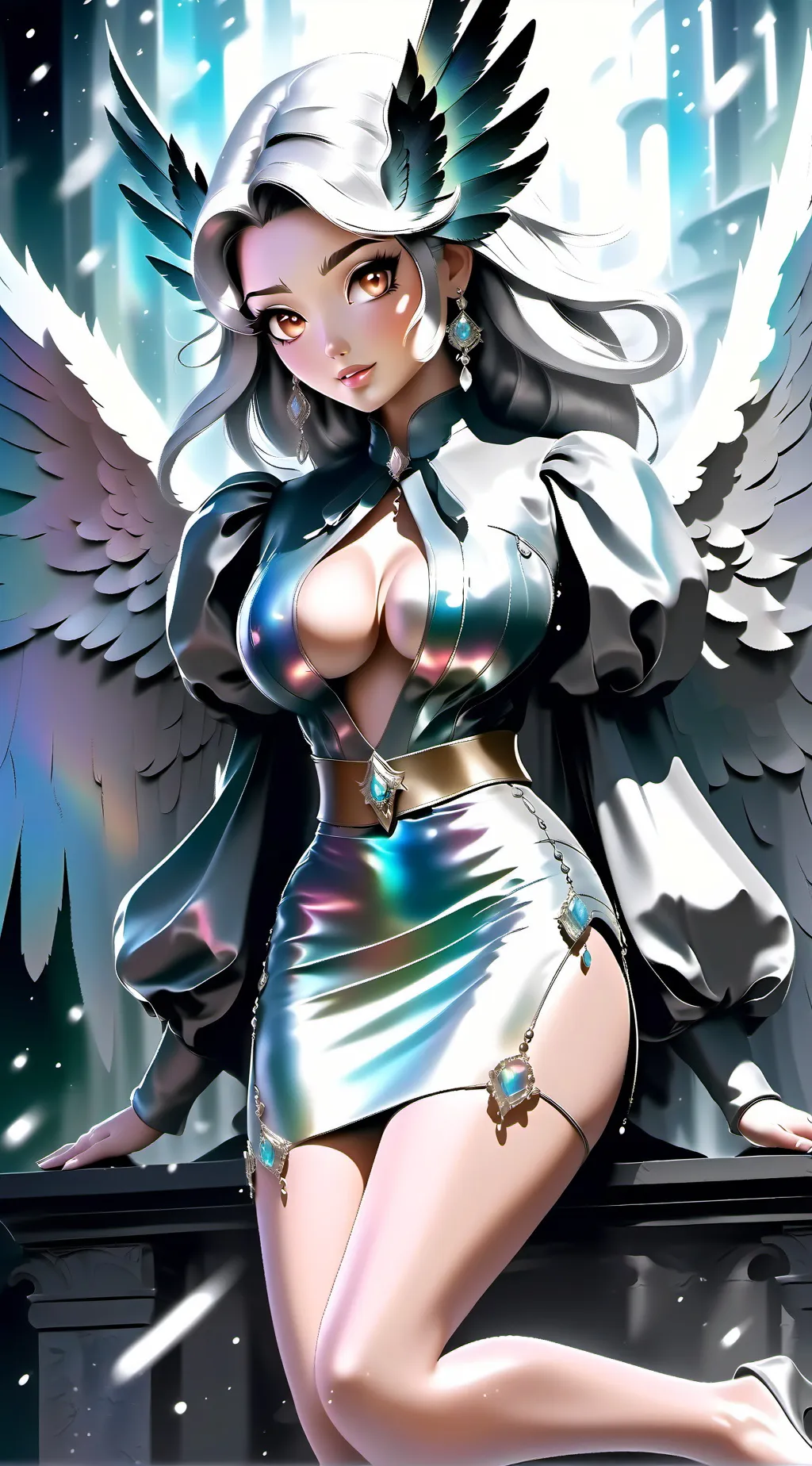 ai character: ariana  background