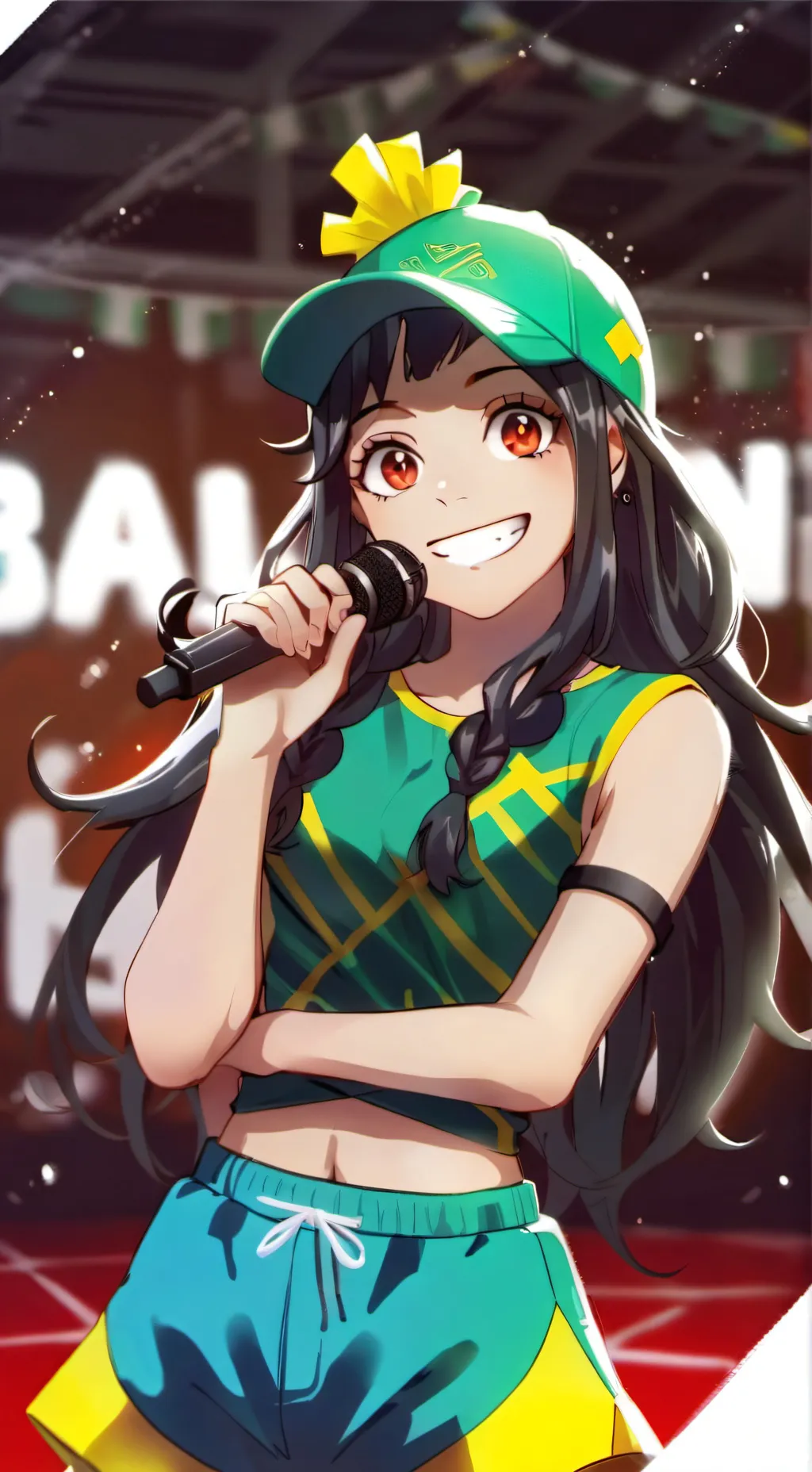 ai character: maria background