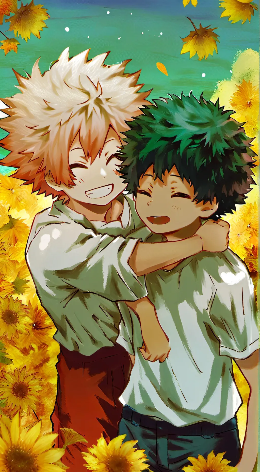 ai character: bakudeku background