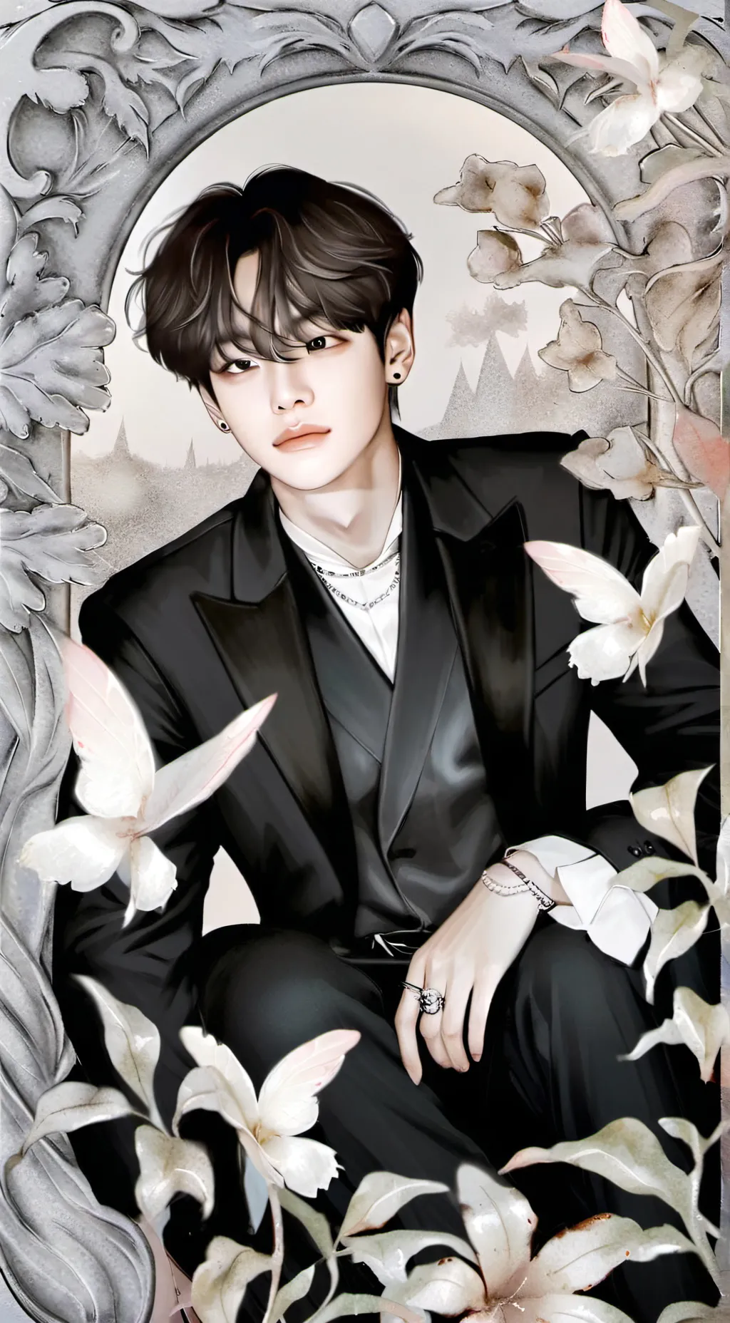 ai character: ~☆`Teahyoung'☆~ background