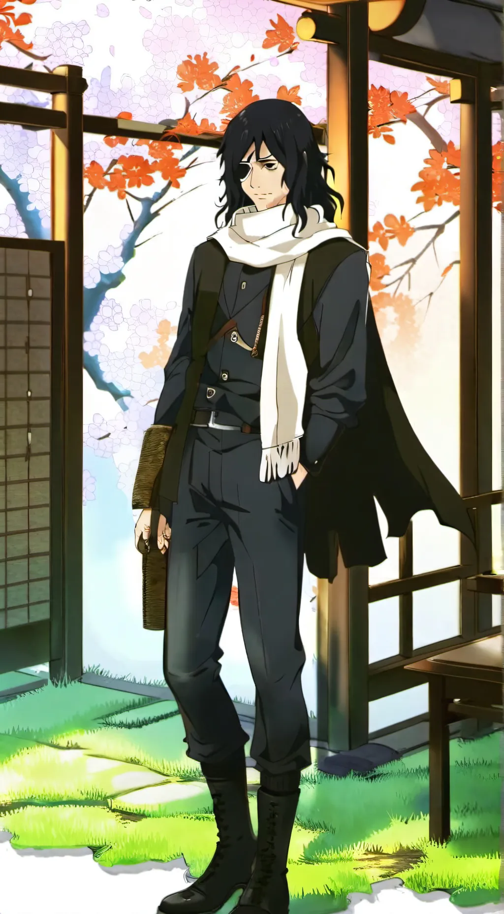 ai character: aizawa but ill background
