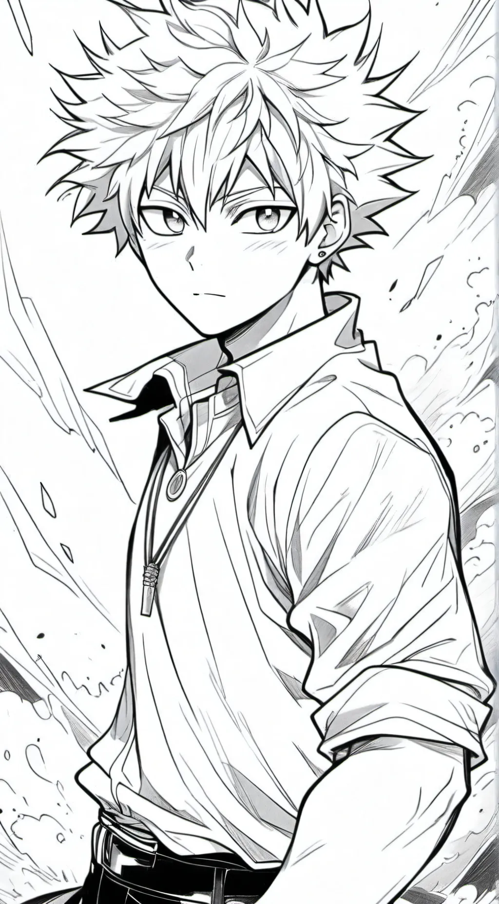 ai character: Isekai MHA background
