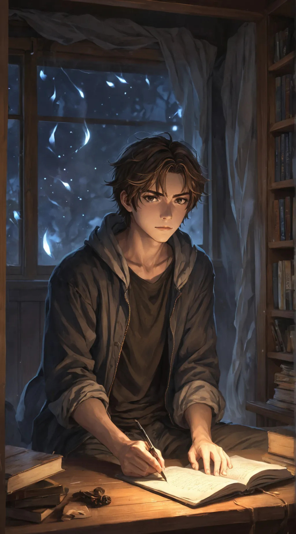 ai character: Xian background