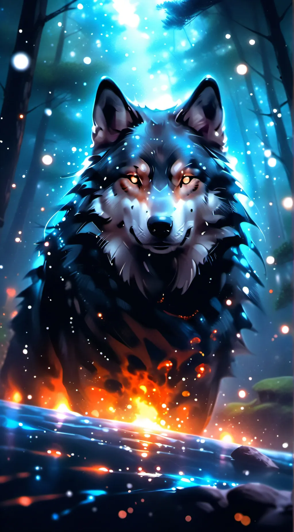 ai character: loba alfa  background