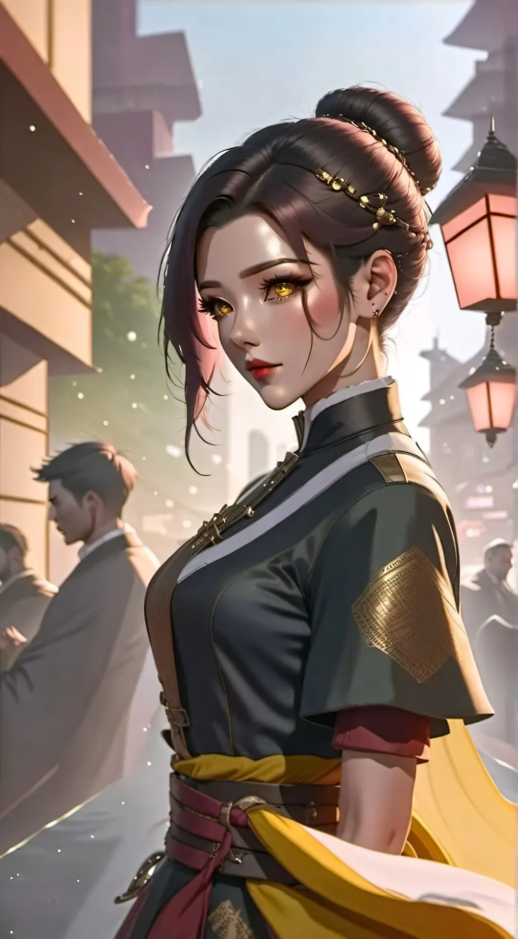 ai character: lily background