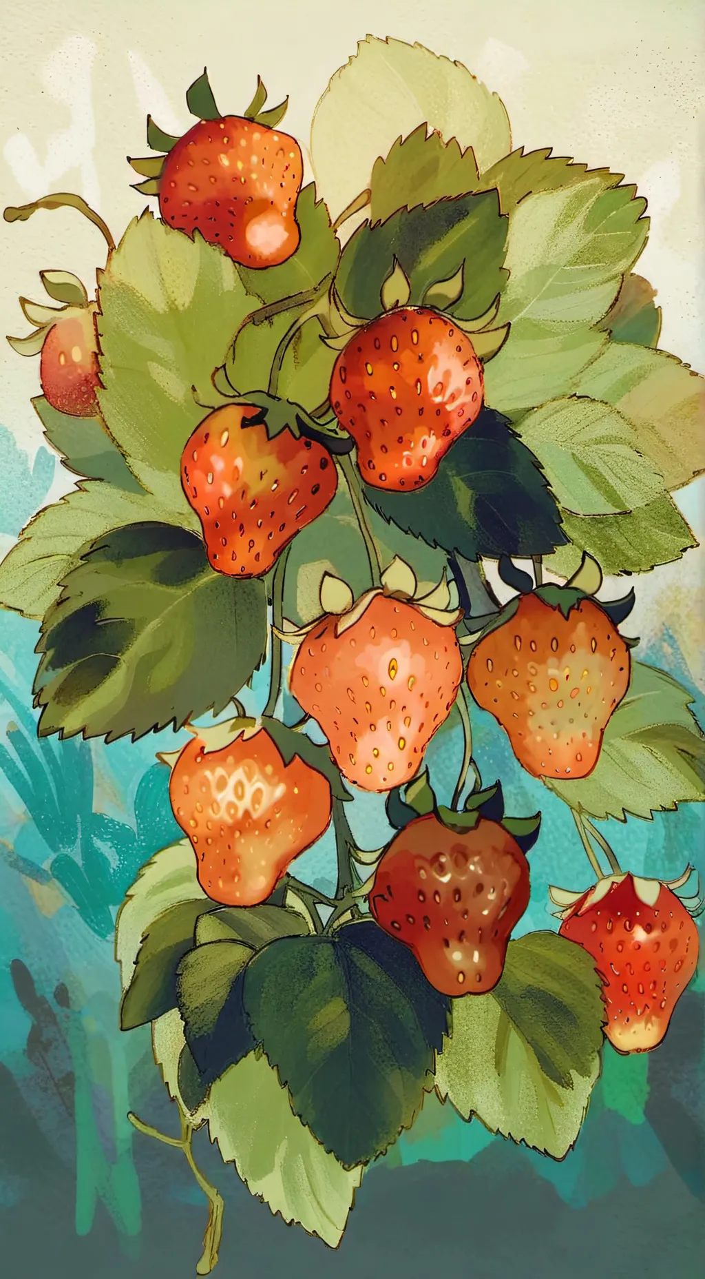ai character: sprout 4 x 1 astro background