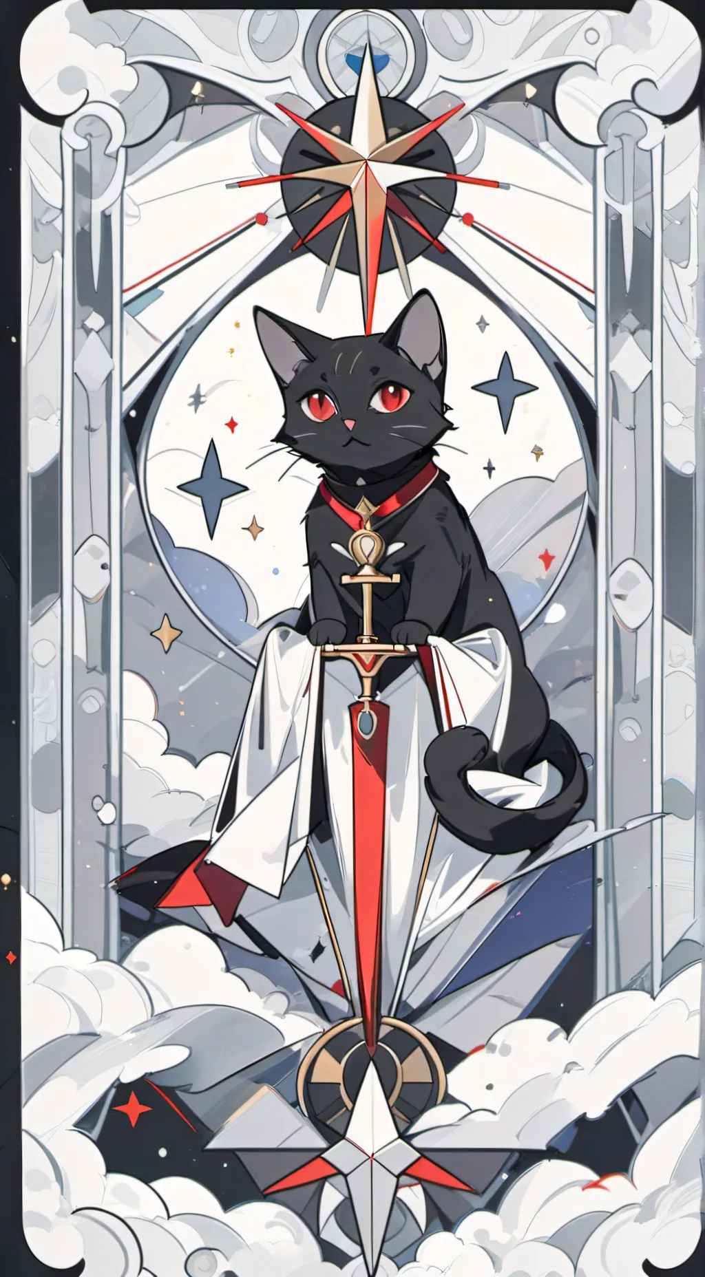 ai character: lily(cat)  background