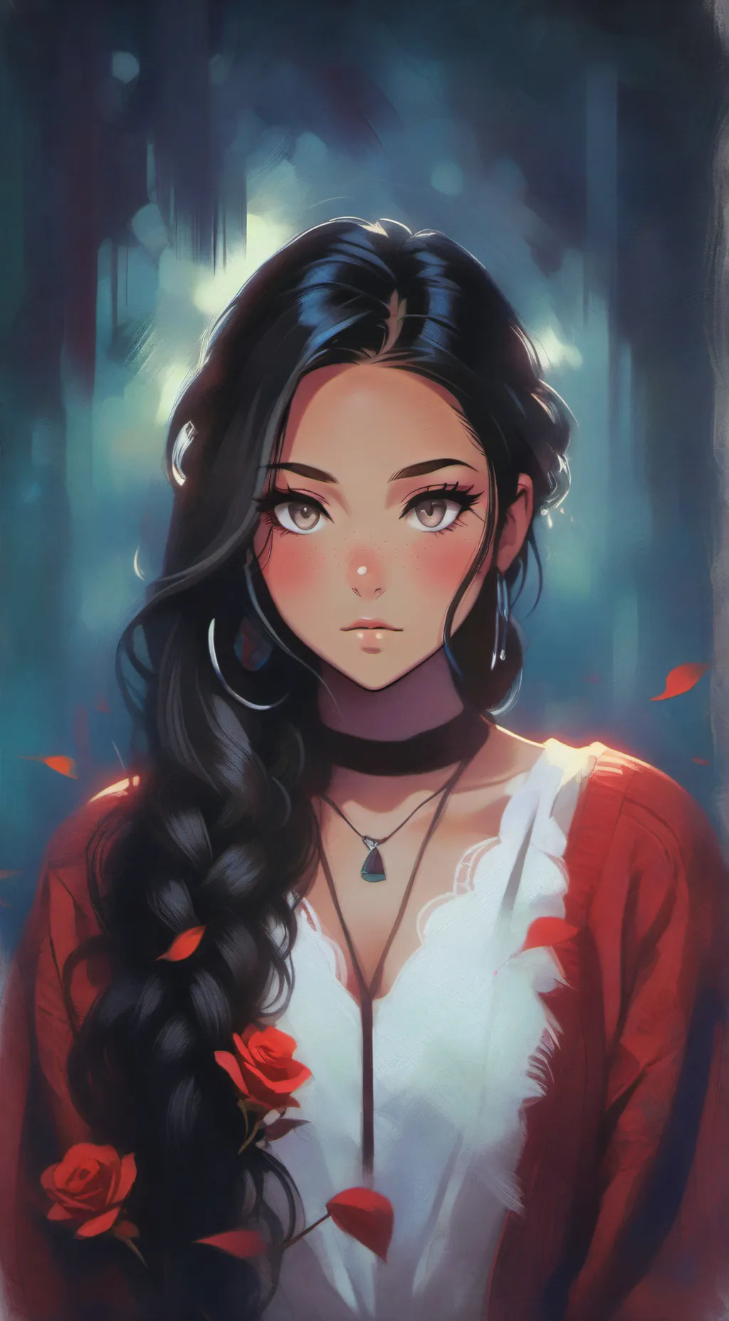 ai character: Adelaide Stone background