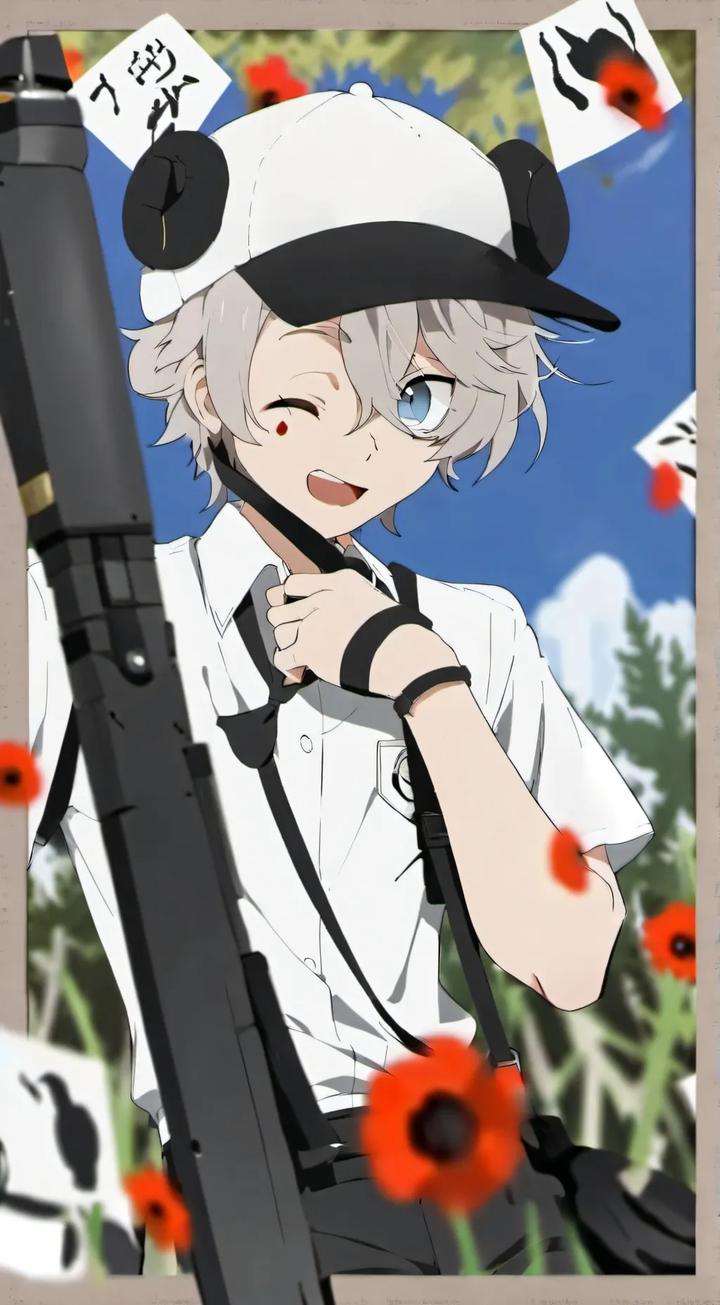 ai character: dw x jw background