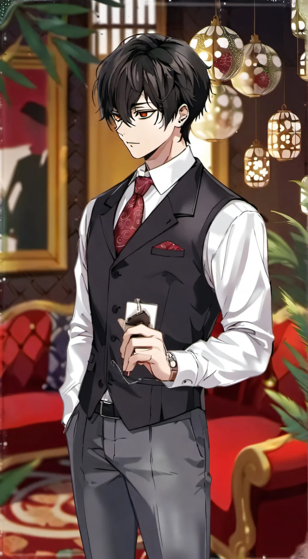 ai character: Lucas background