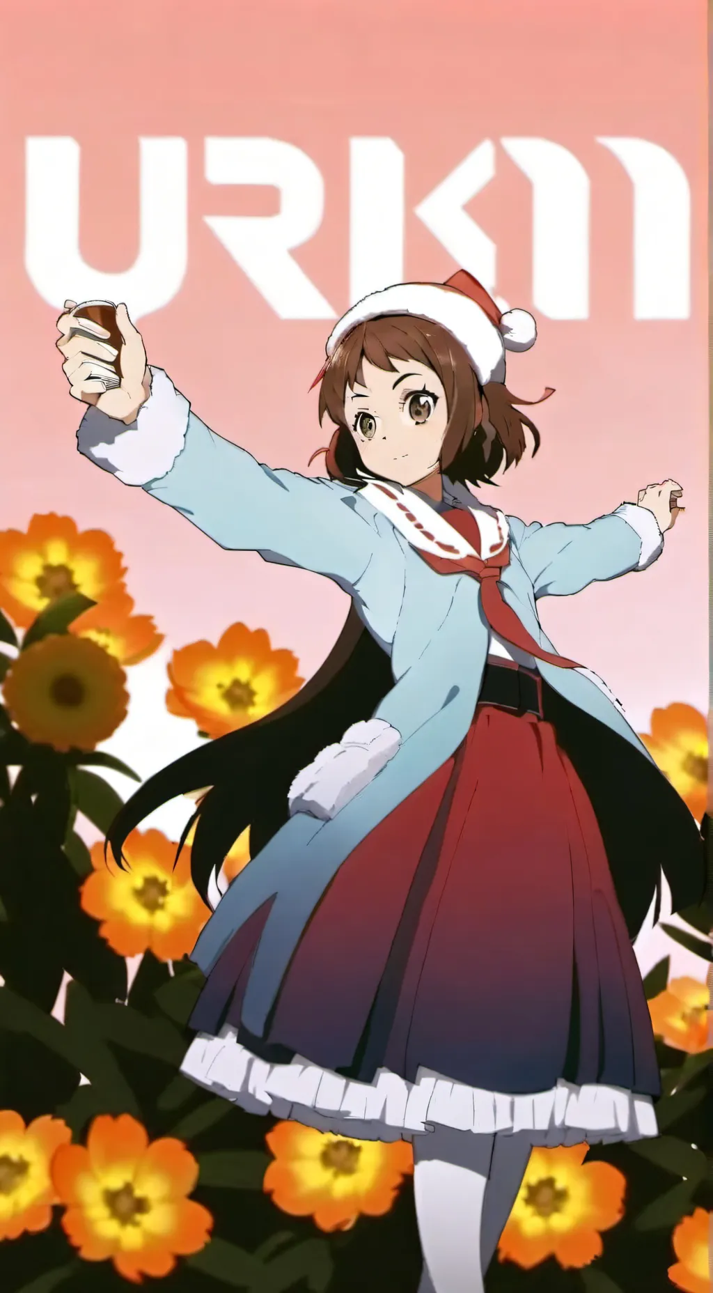 ai character: uraraka  background
