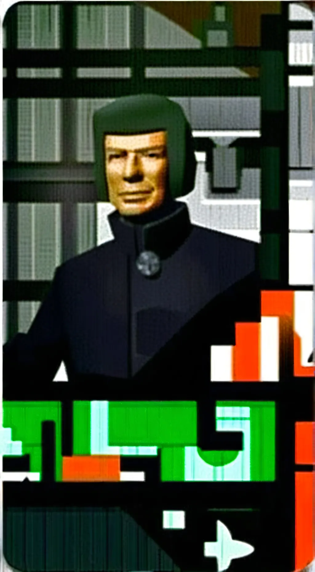 ai character: OH NO HERMANO background