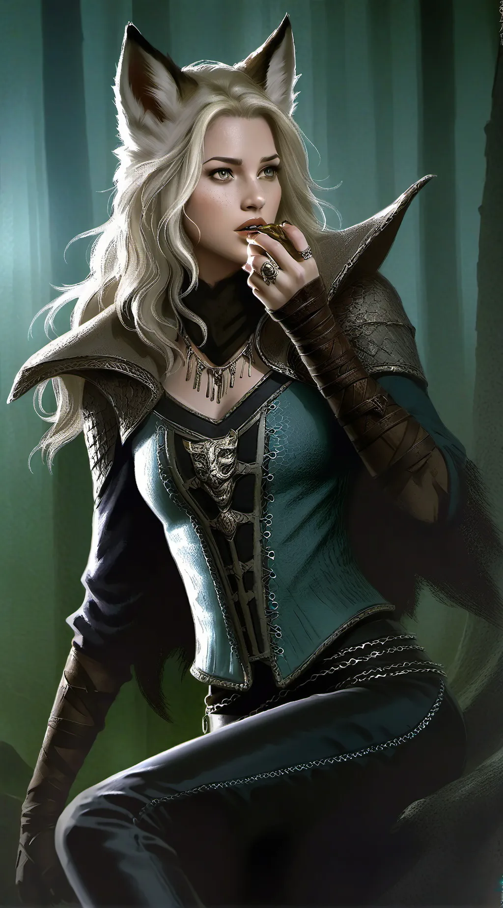 ai character: Vixen Rosa background