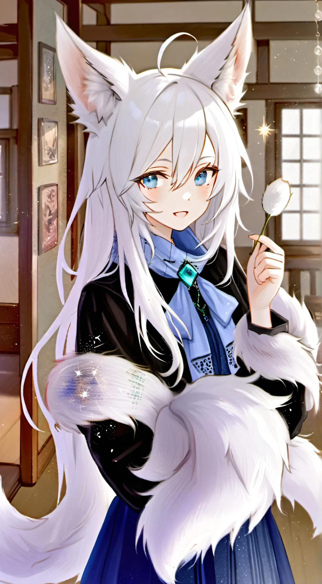 ai character: kamano  background